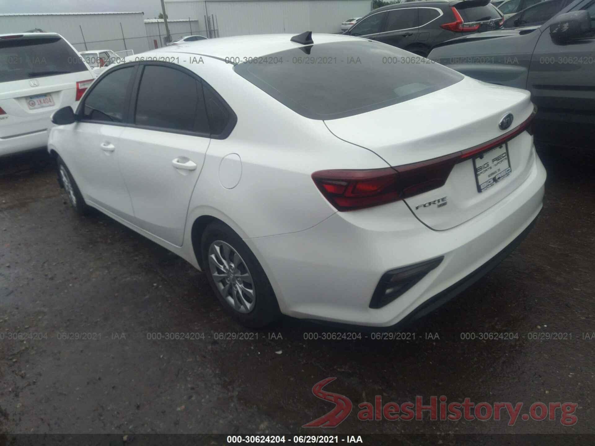 3KPF24AD8LE159647 2020 KIA FORTE