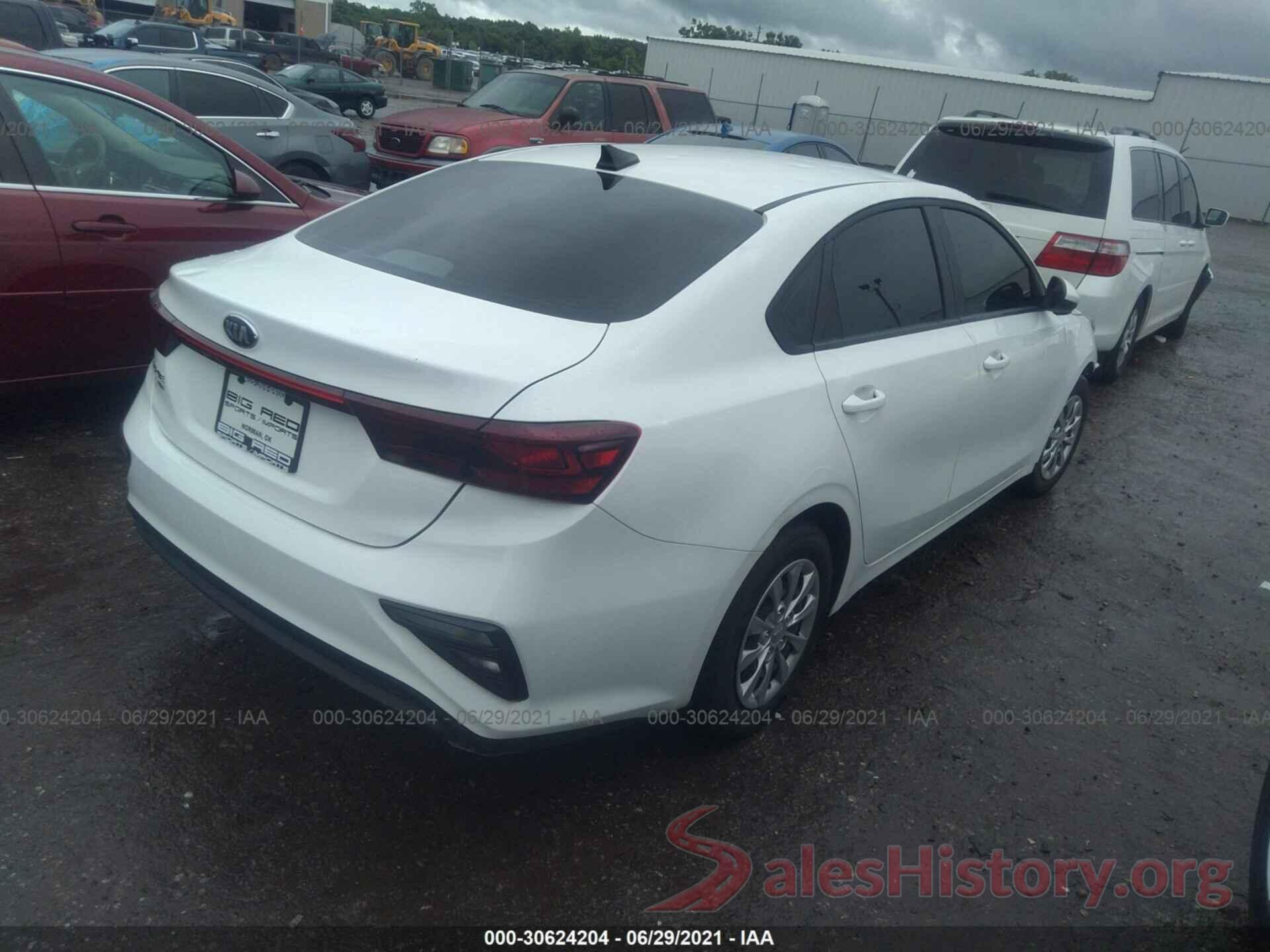 3KPF24AD8LE159647 2020 KIA FORTE