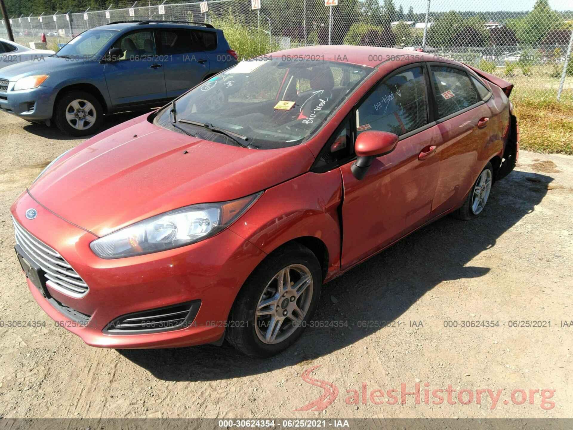 3FADP4BJXKM144123 2019 FORD FIESTA