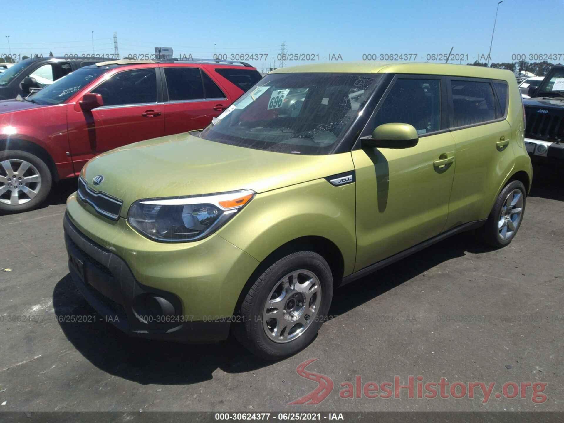 KNDJN2A29K7921046 2019 KIA SOUL