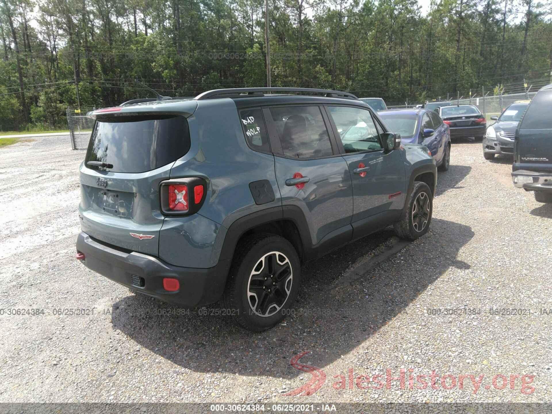 ZACCJBCTXGPD94249 2016 JEEP RENEGADE