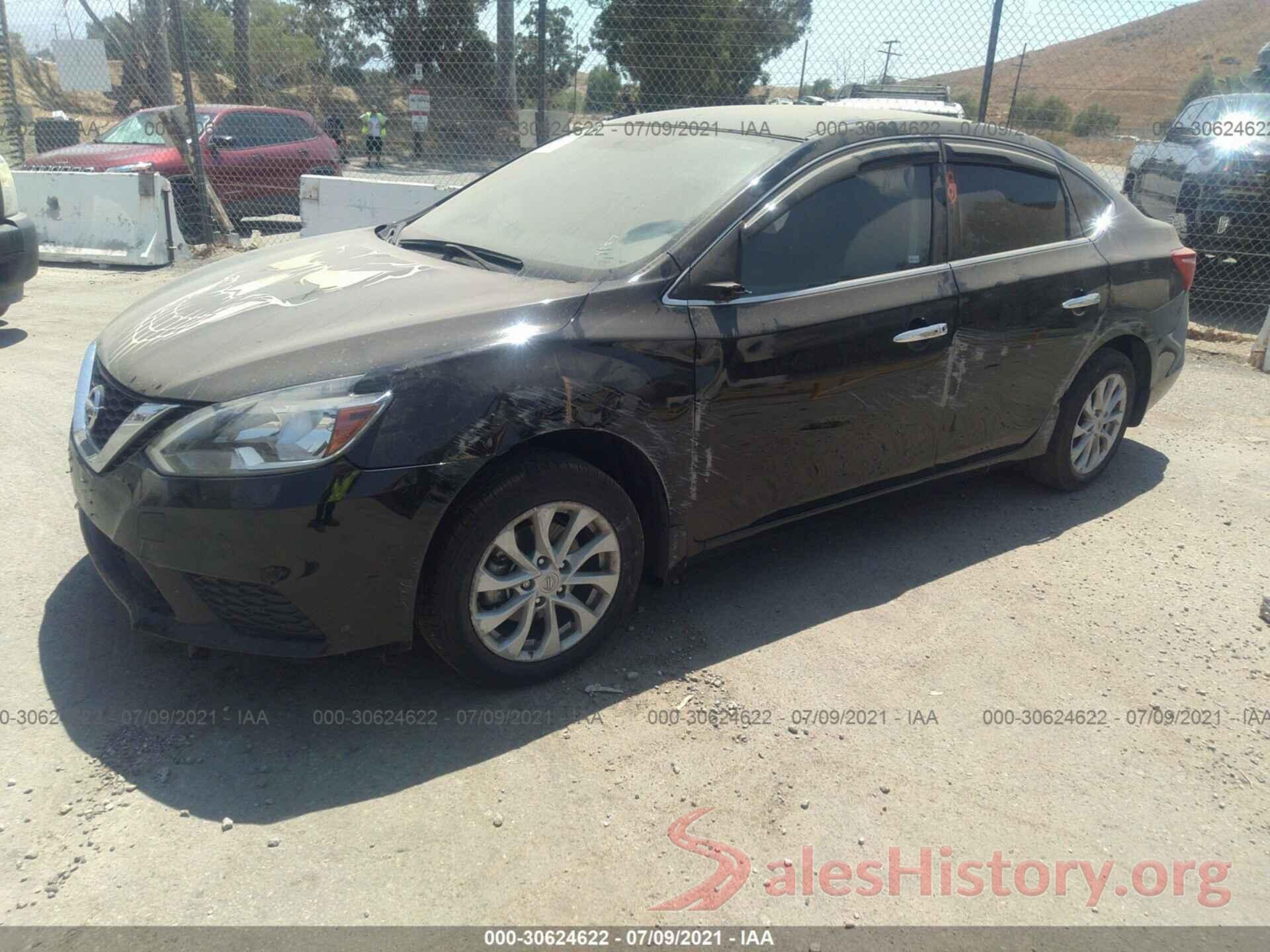 3N1AB7AP2KL604757 2019 NISSAN SENTRA