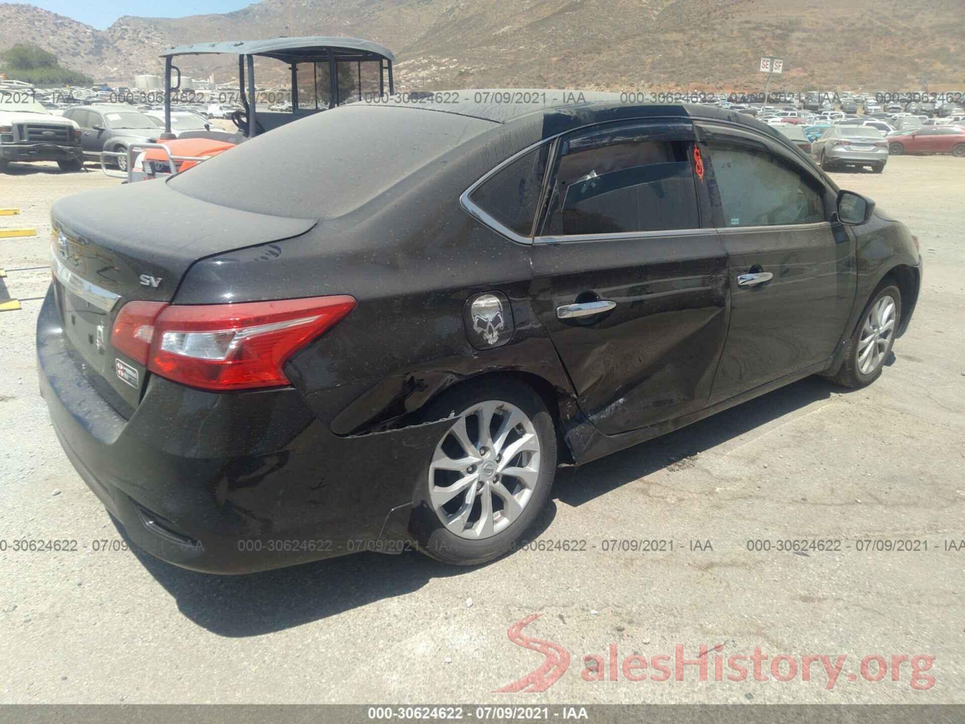 3N1AB7AP2KL604757 2019 NISSAN SENTRA