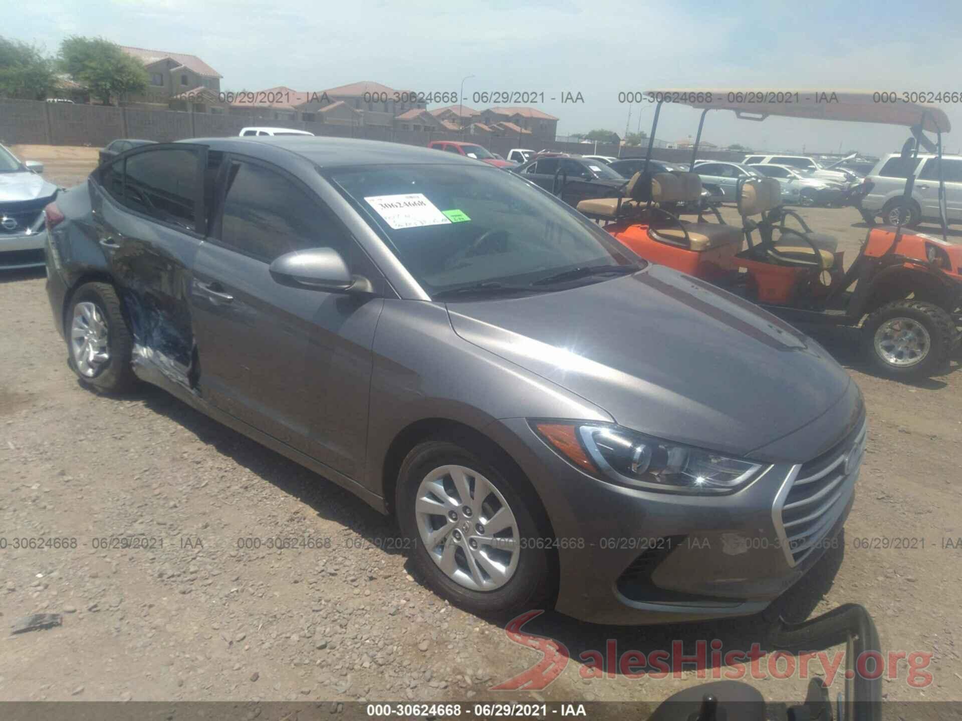 5NPD74LF0JH354786 2018 HYUNDAI ELANTRA