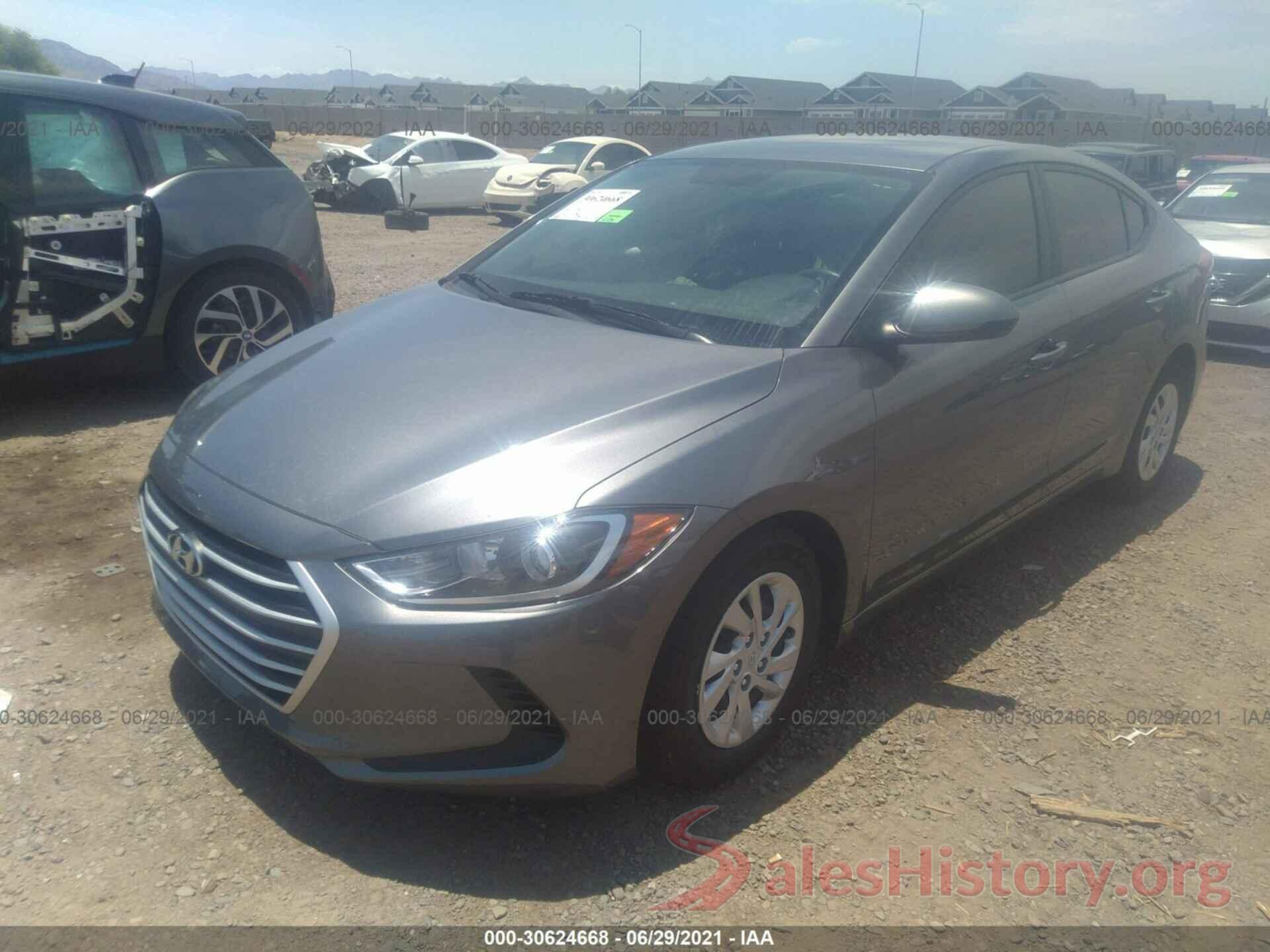 5NPD74LF0JH354786 2018 HYUNDAI ELANTRA