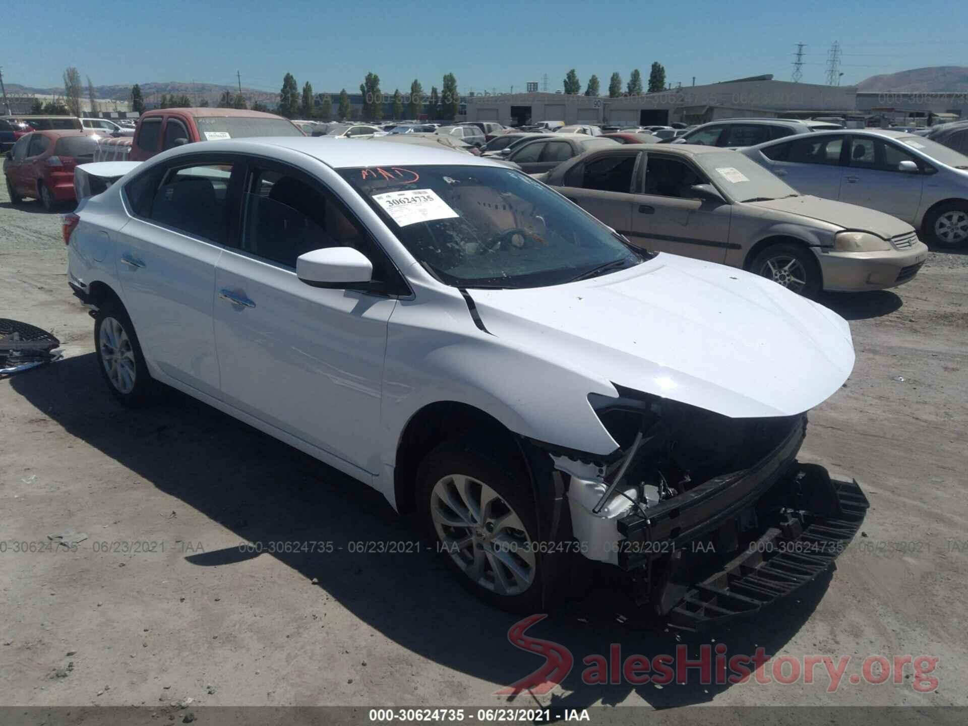 3N1AB7AP3KY373788 2019 NISSAN SENTRA