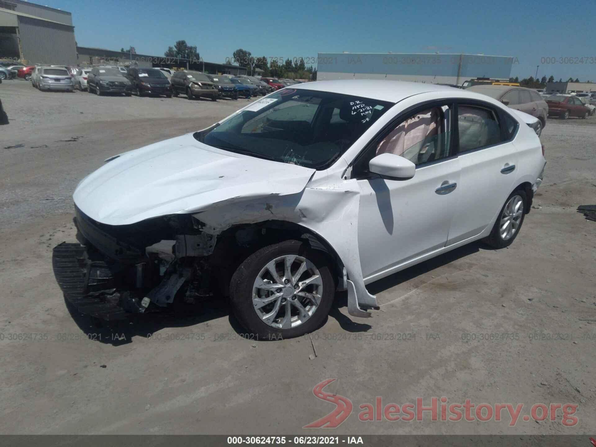 3N1AB7AP3KY373788 2019 NISSAN SENTRA