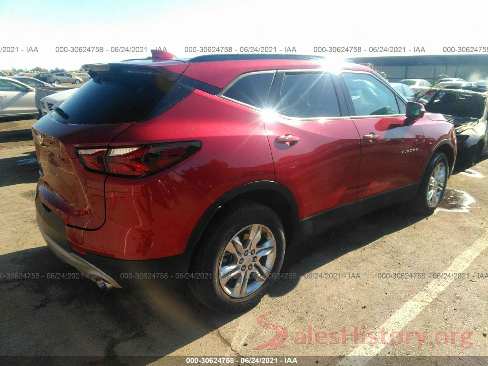 3GNKBBRA7KS700336 2019 CHEVROLET BLAZER