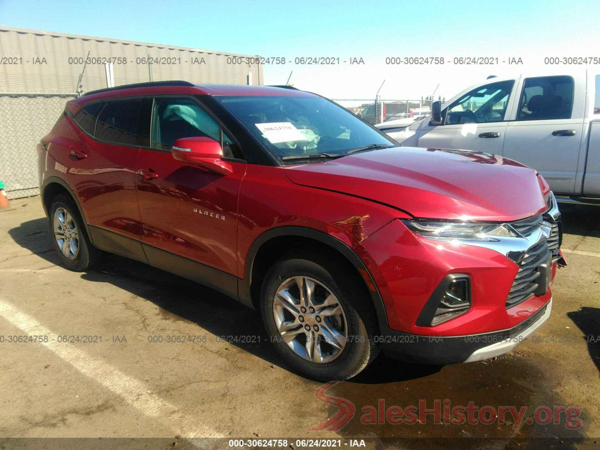 3GNKBBRA7KS700336 2019 CHEVROLET BLAZER