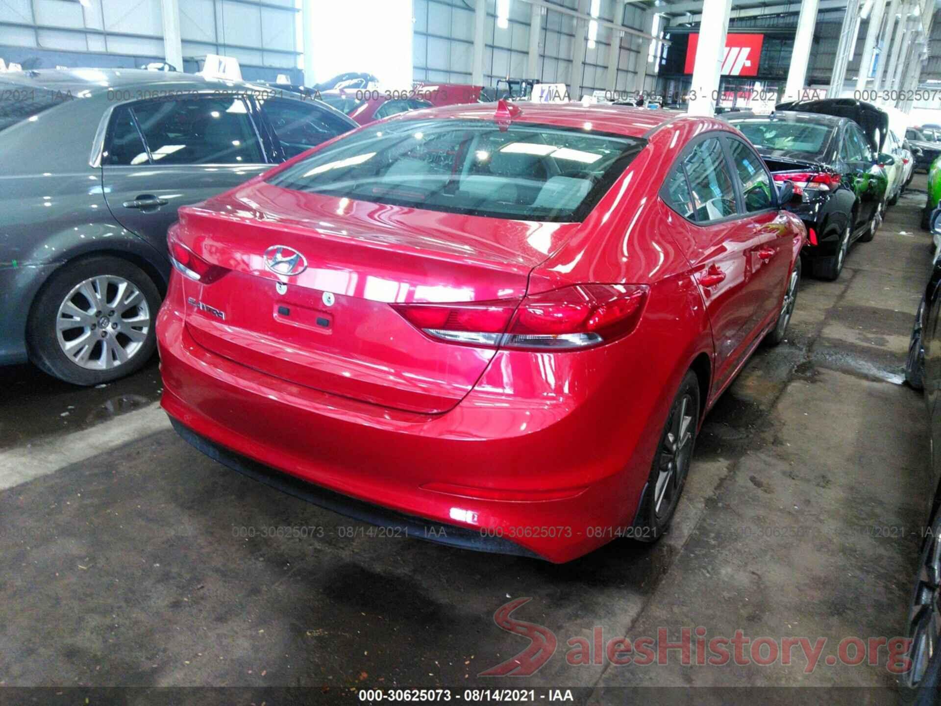 000D84LF2JH383686 2018 HYUNDAI ELANTRA