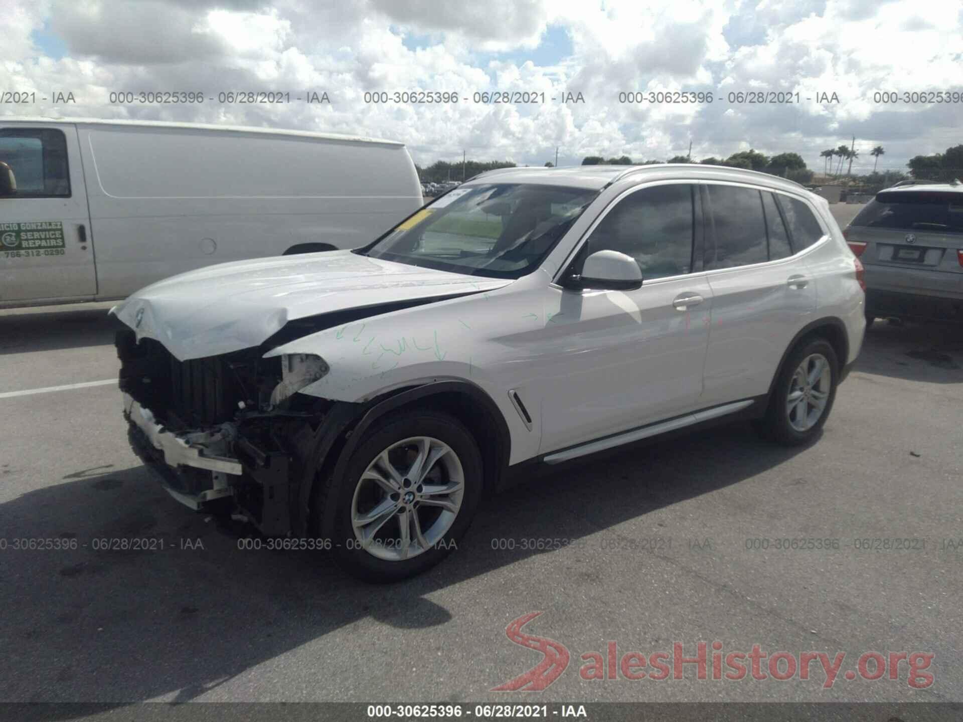 5UXTY5C03L9B04398 2020 BMW X3