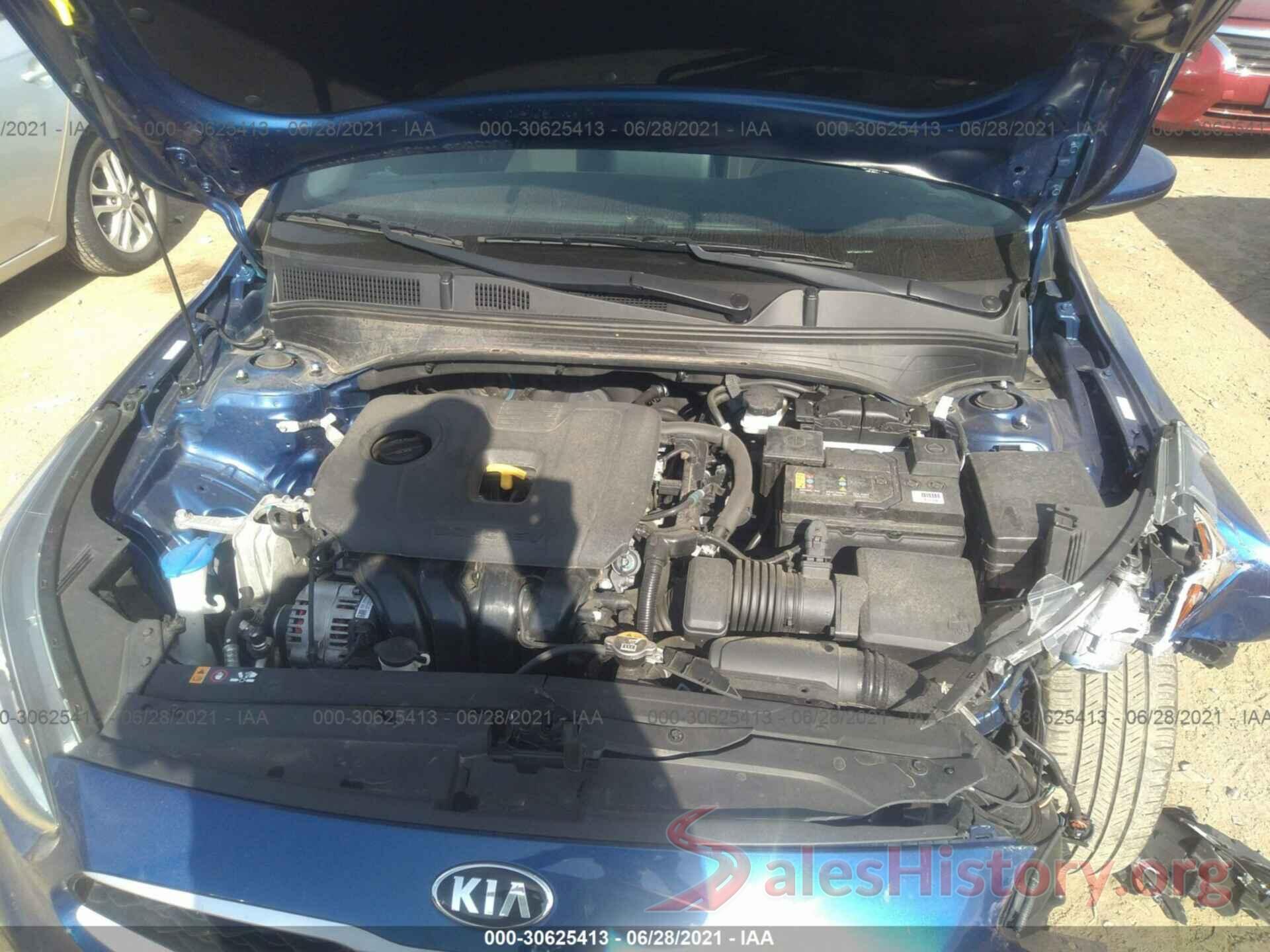 3KPF24AD7LE185852 2020 KIA FORTE