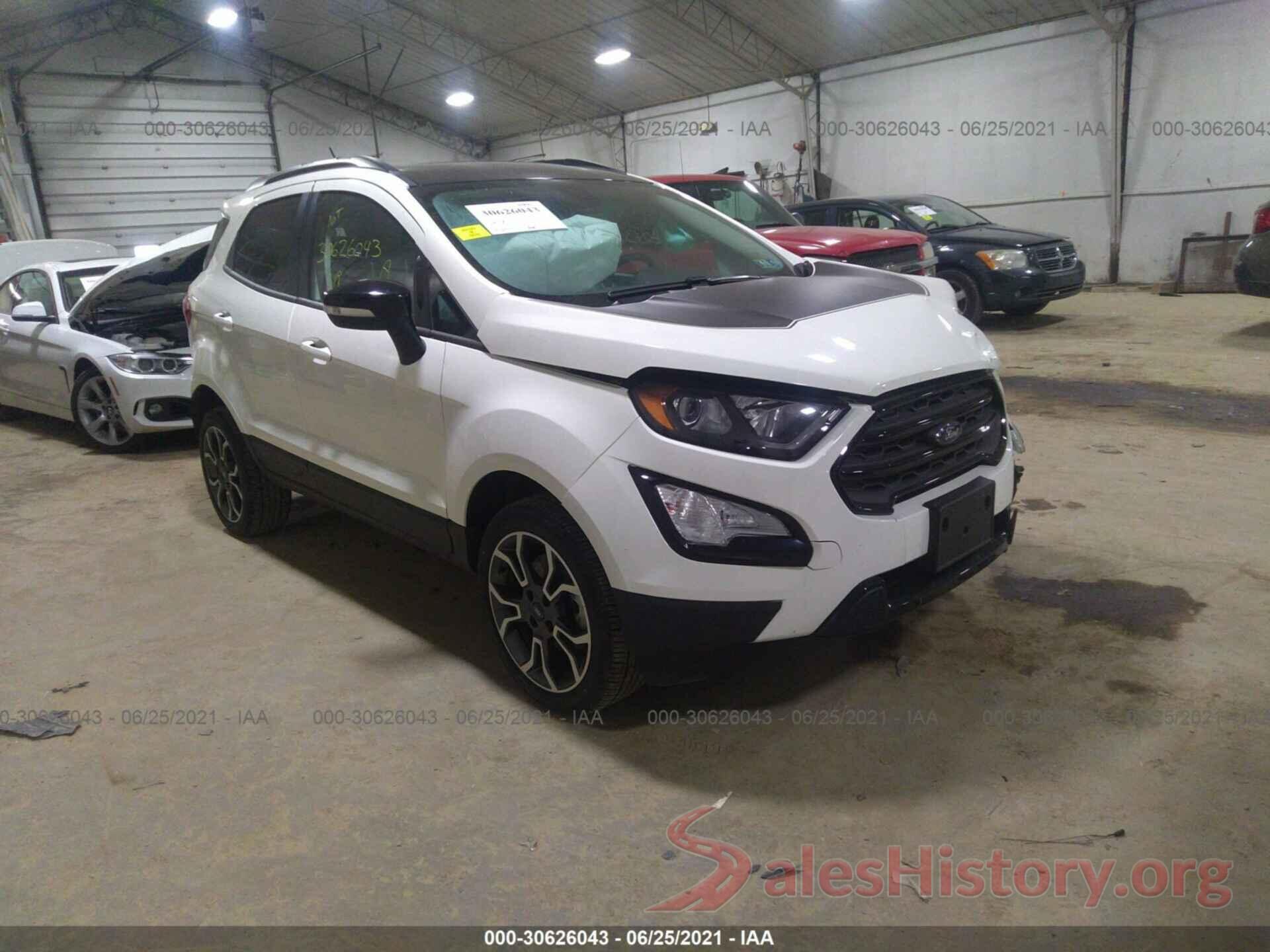 MAJ6S3JL9KC293404 2019 FORD ECOSPORT