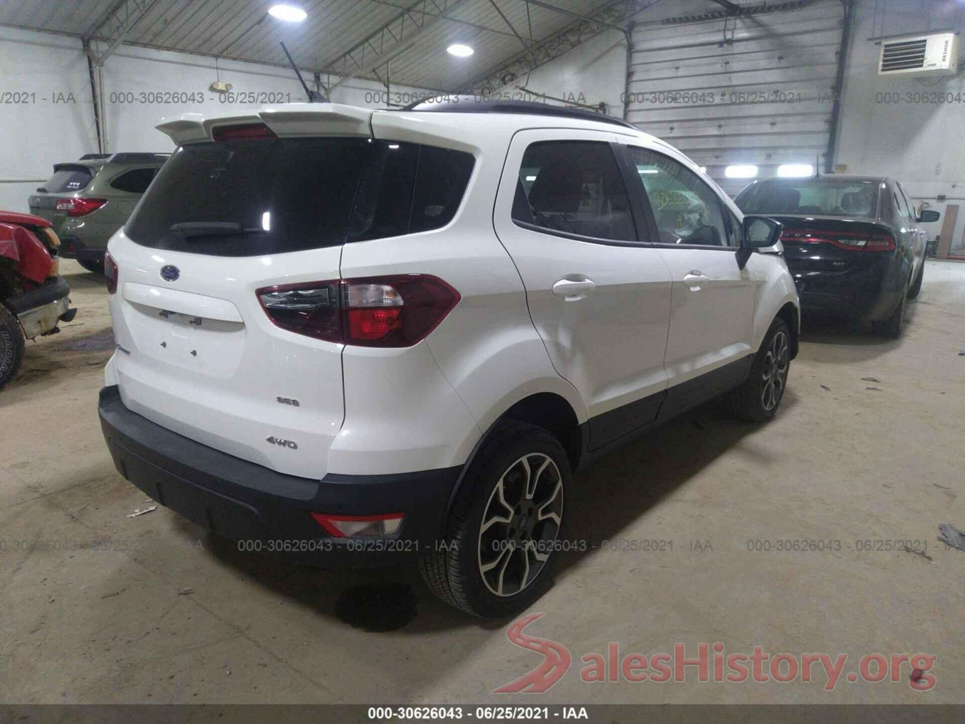 MAJ6S3JL9KC293404 2019 FORD ECOSPORT