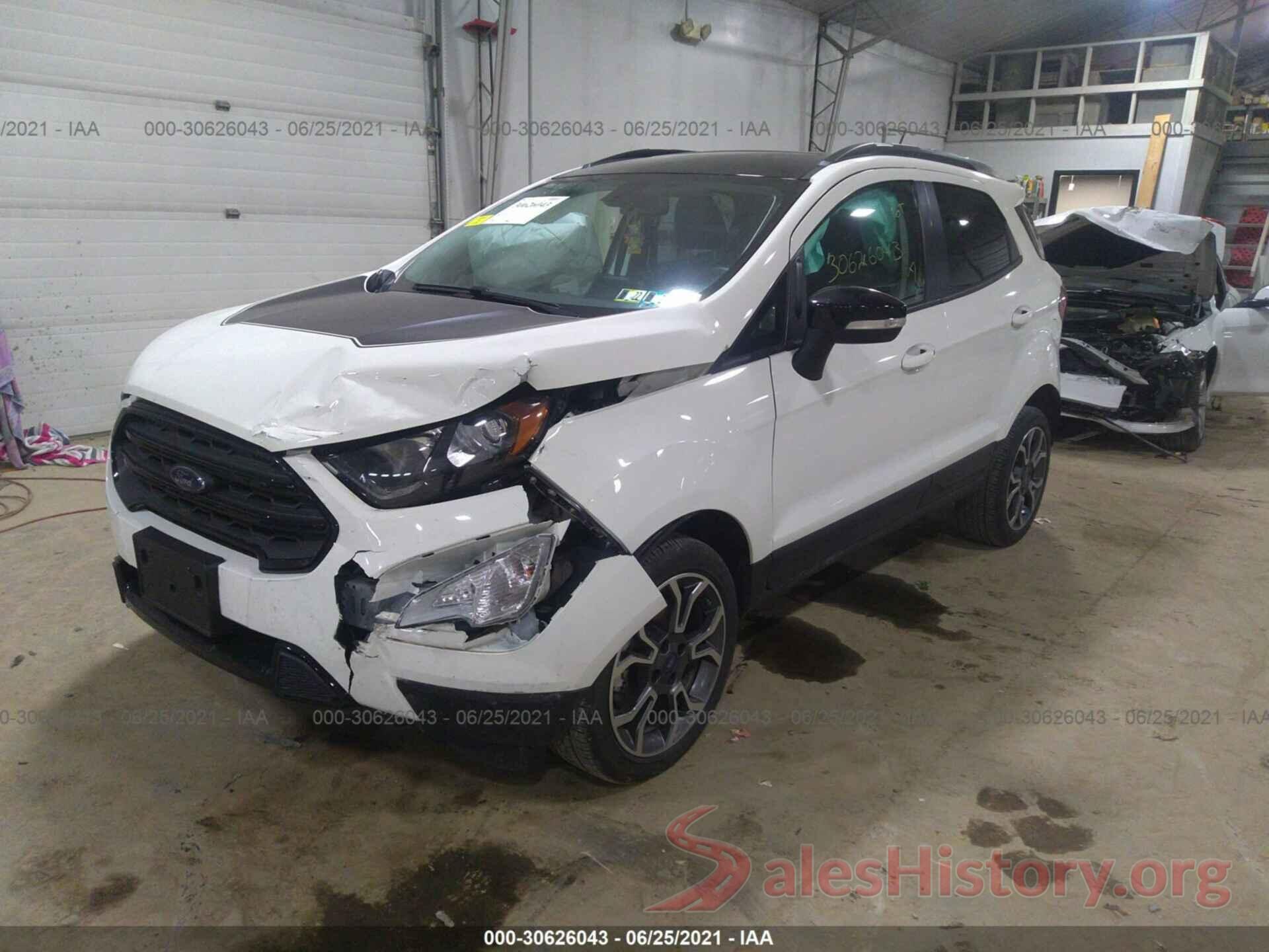 MAJ6S3JL9KC293404 2019 FORD ECOSPORT