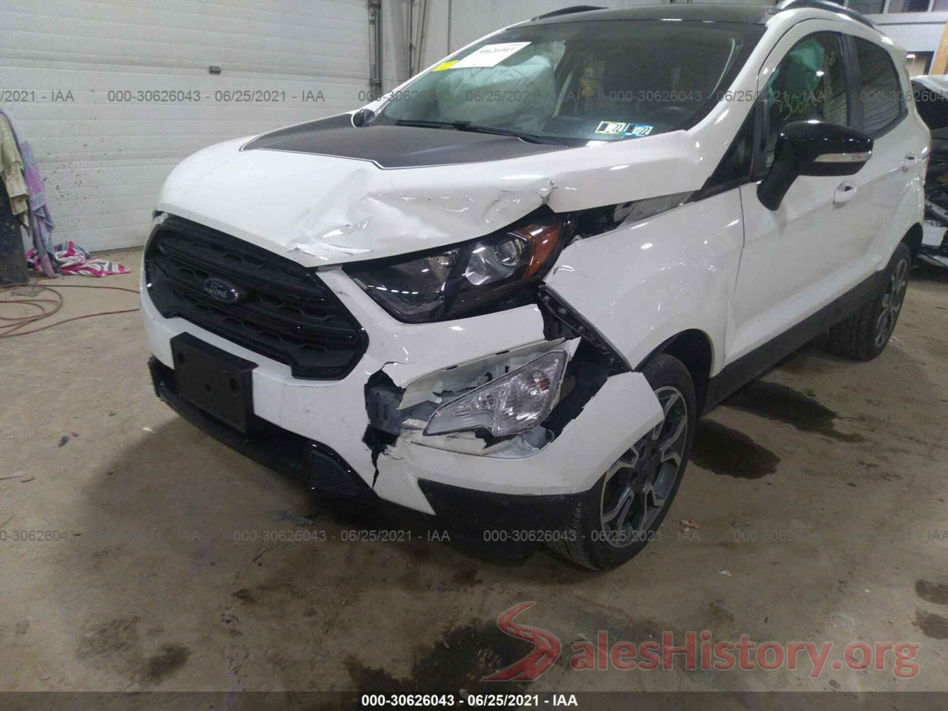 MAJ6S3JL9KC293404 2019 FORD ECOSPORT