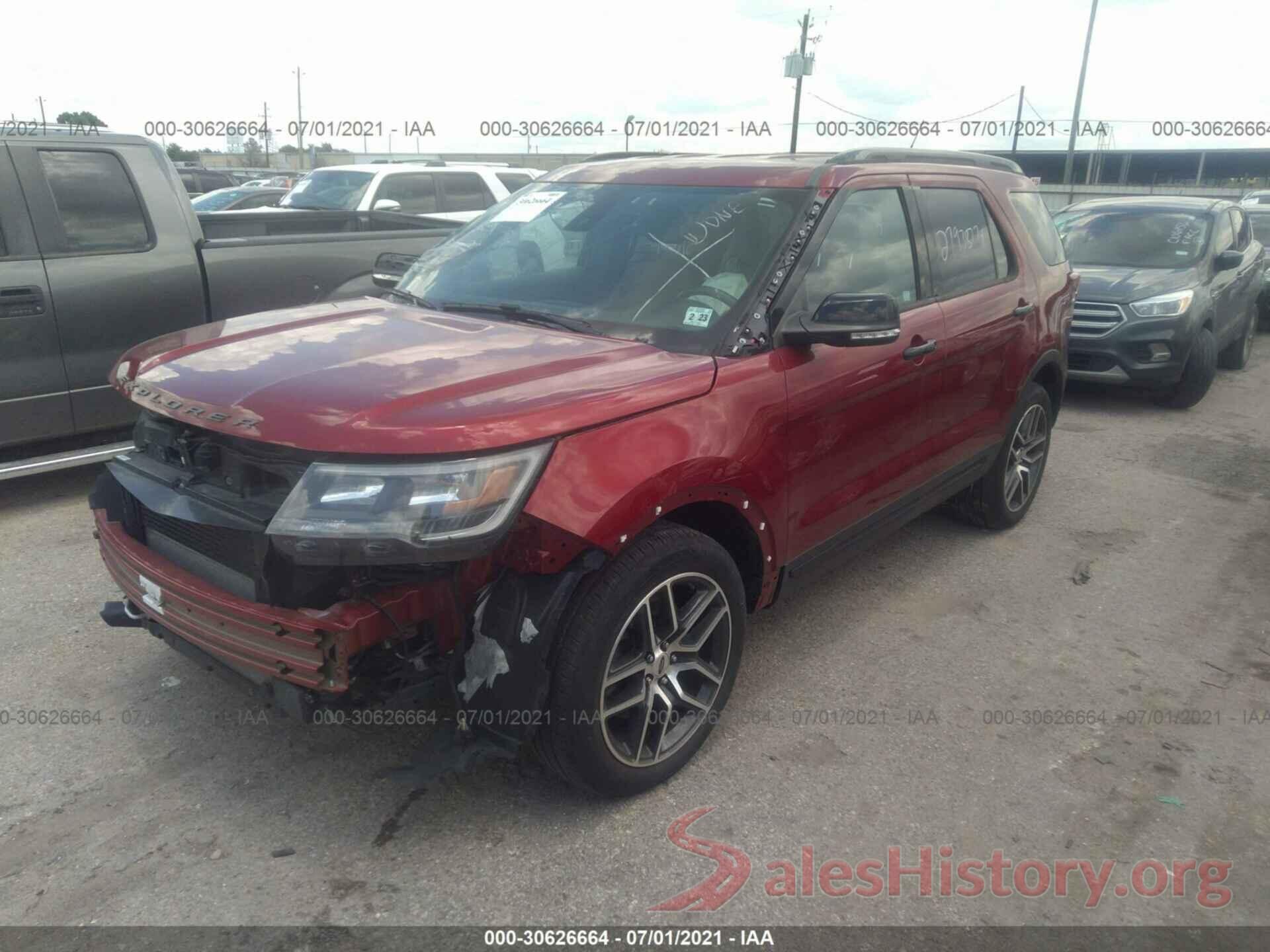 1FM5K8GT9JGC21583 2018 FORD EXPLORER