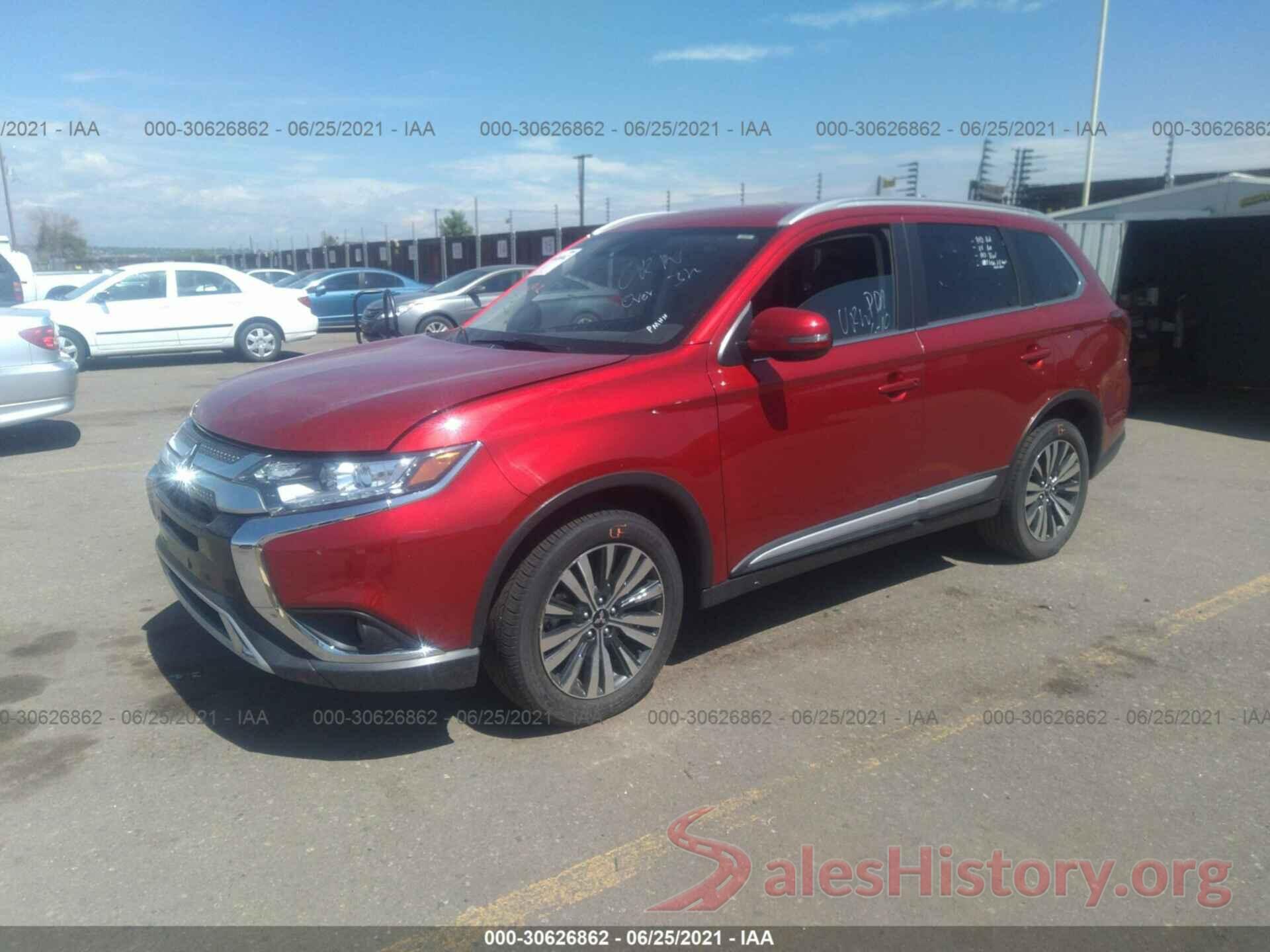 JA4AZ3A33LZ037882 2020 MITSUBISHI OUTLANDER