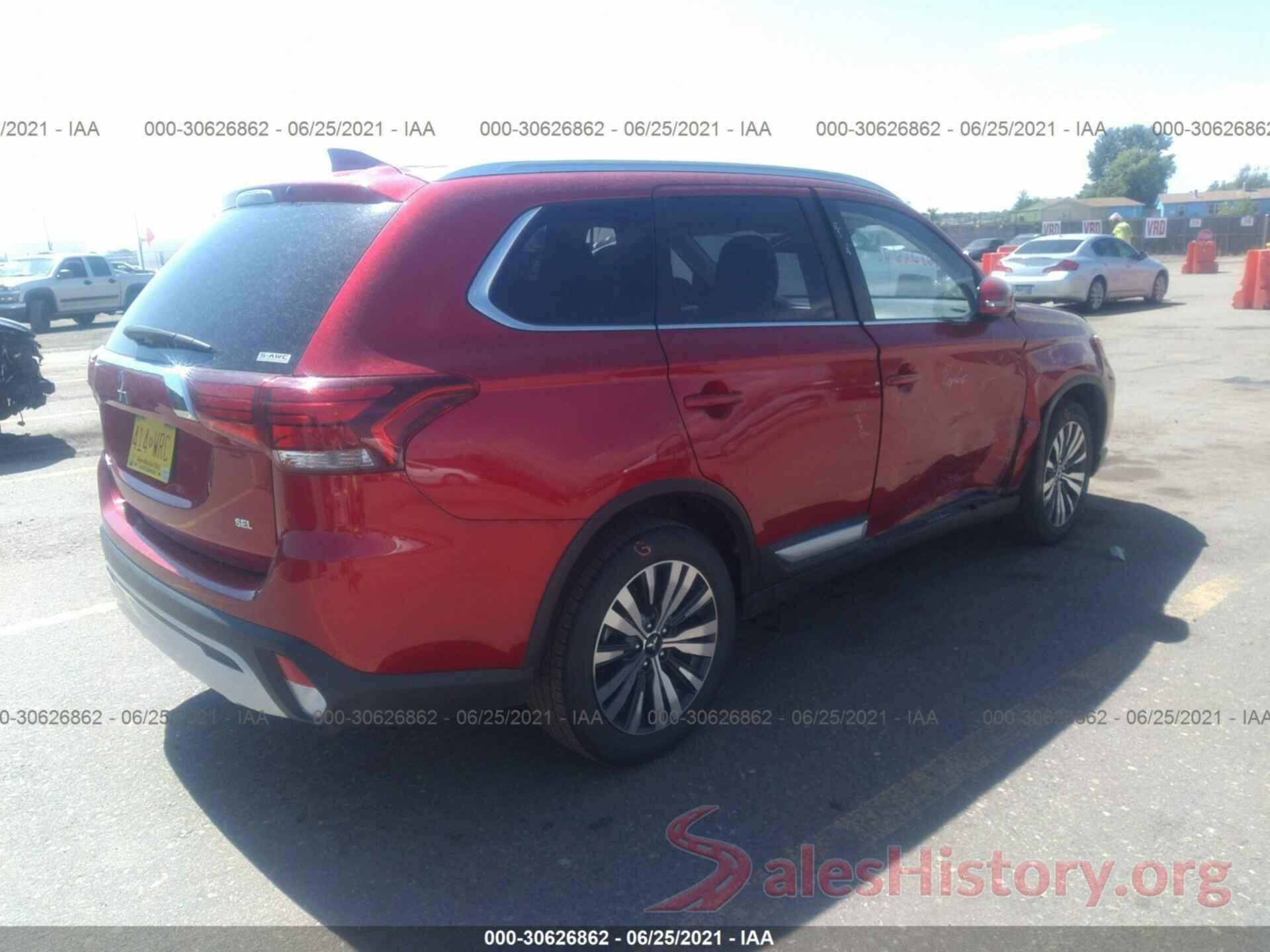 JA4AZ3A33LZ037882 2020 MITSUBISHI OUTLANDER