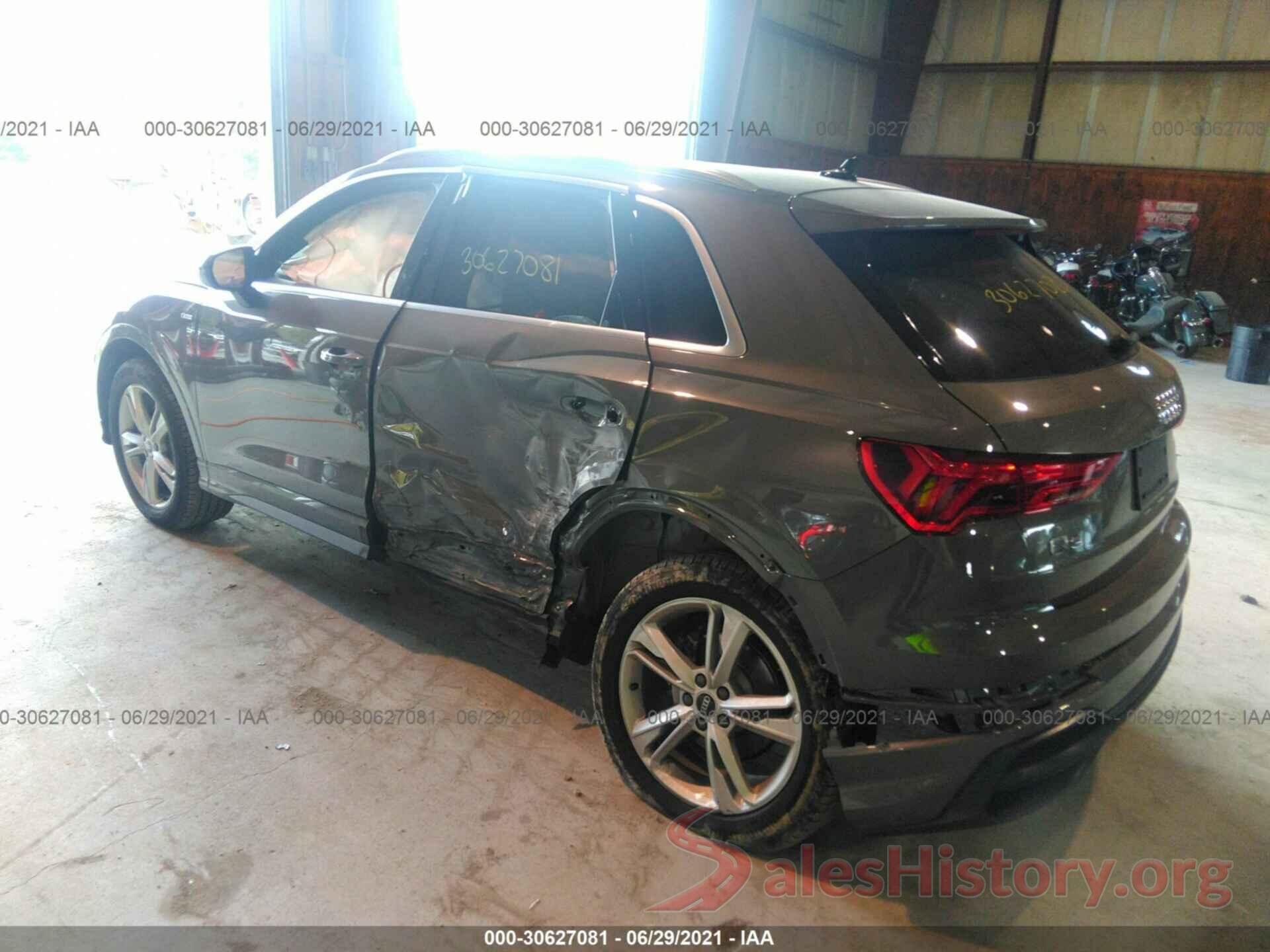 WA1DECF37M1052838 2021 AUDI Q3