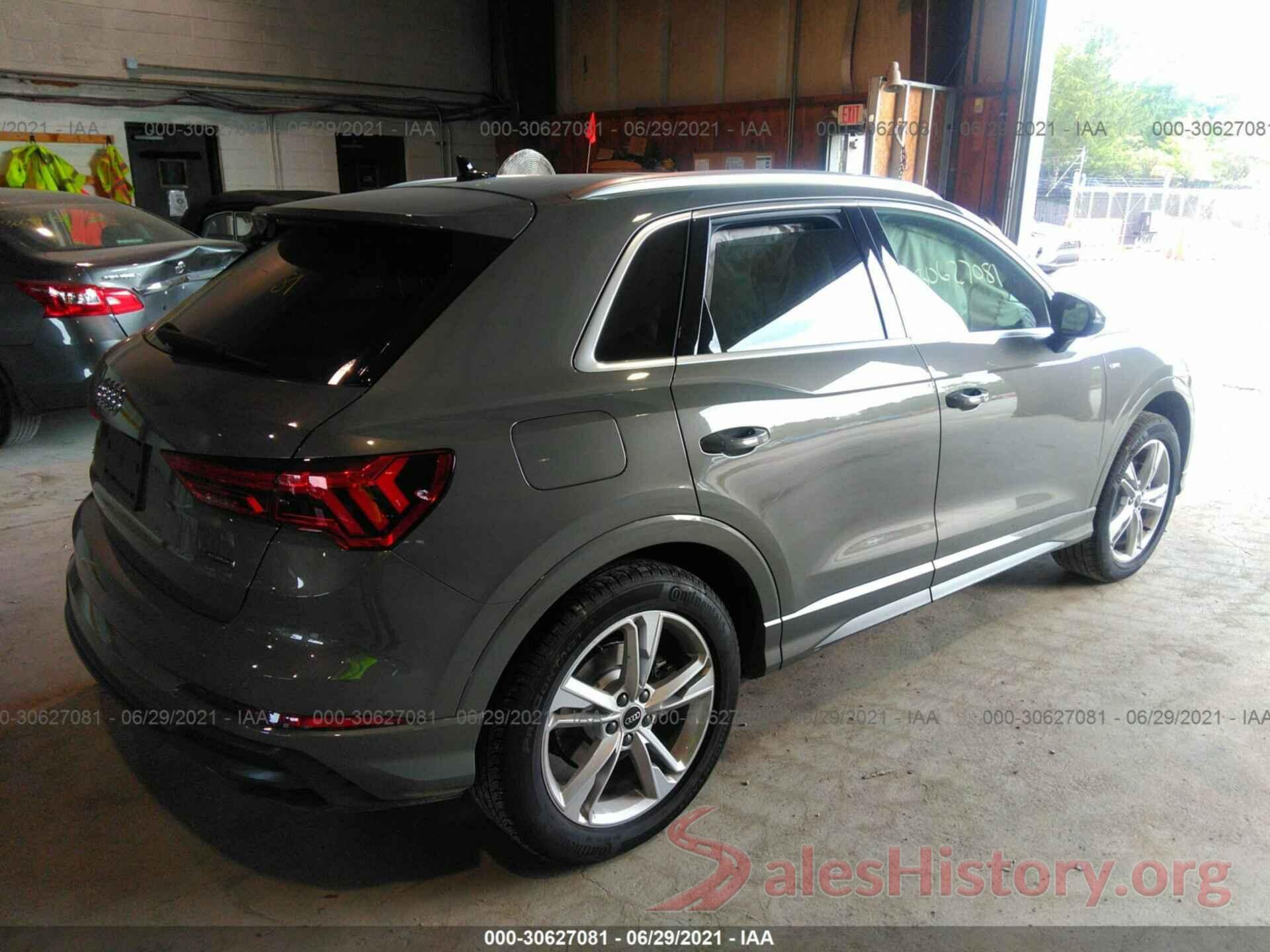 WA1DECF37M1052838 2021 AUDI Q3