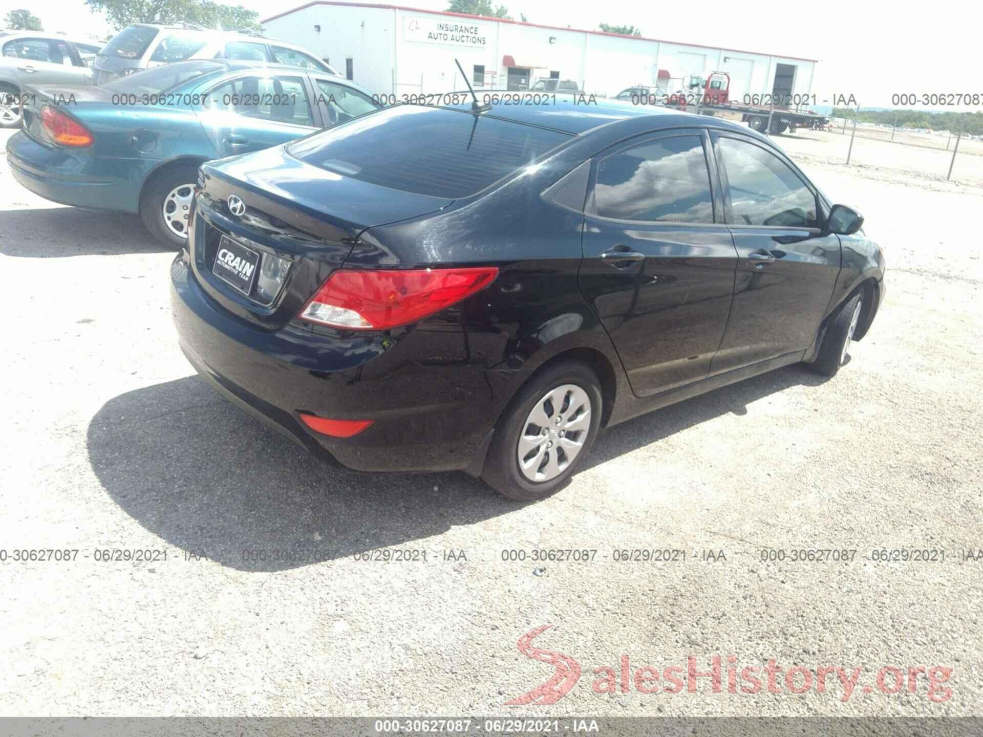 KMHCT4AE6HU224735 2017 HYUNDAI ACCENT