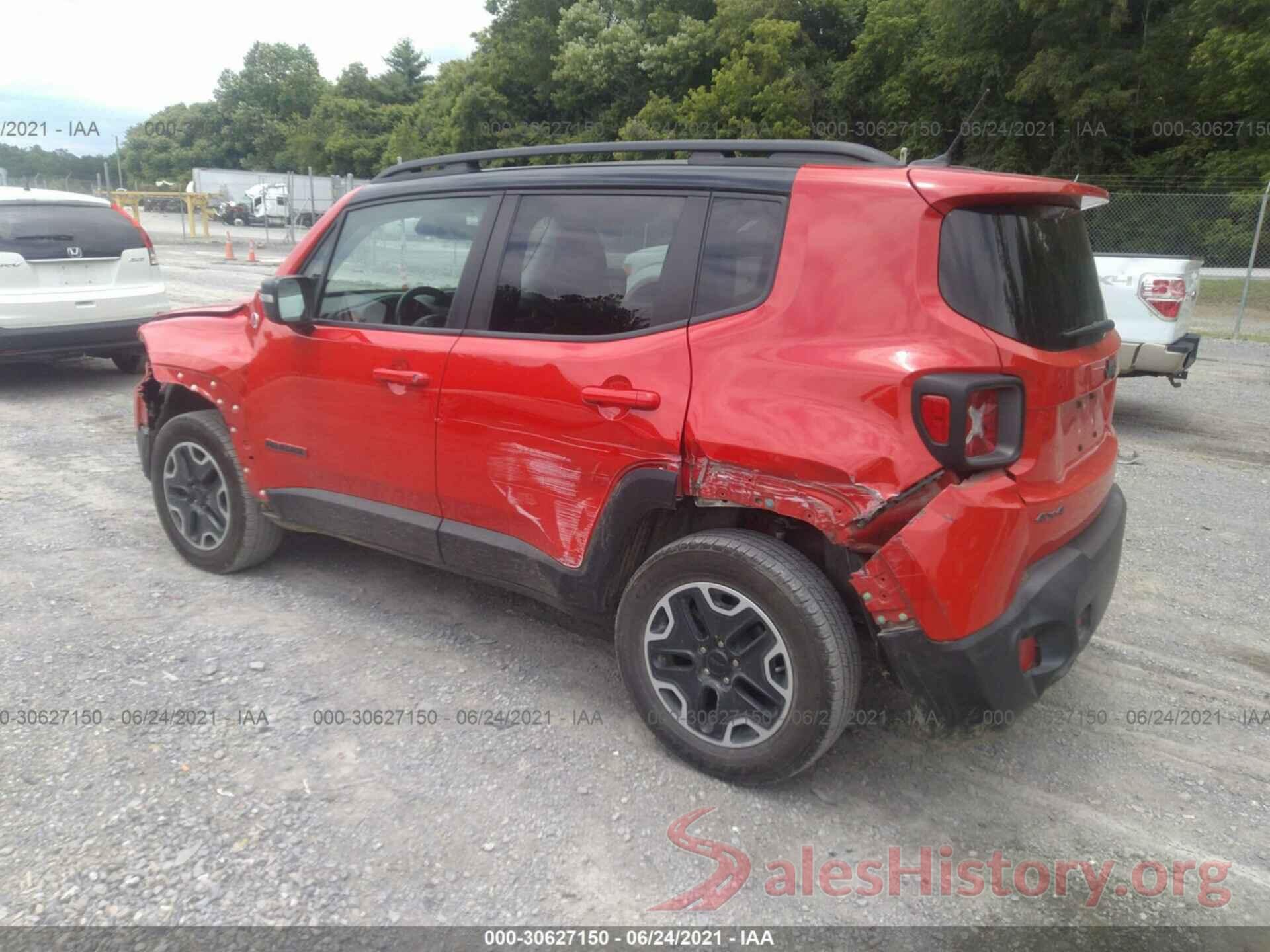 ZACCJBCT9GPD66426 2016 JEEP RENEGADE