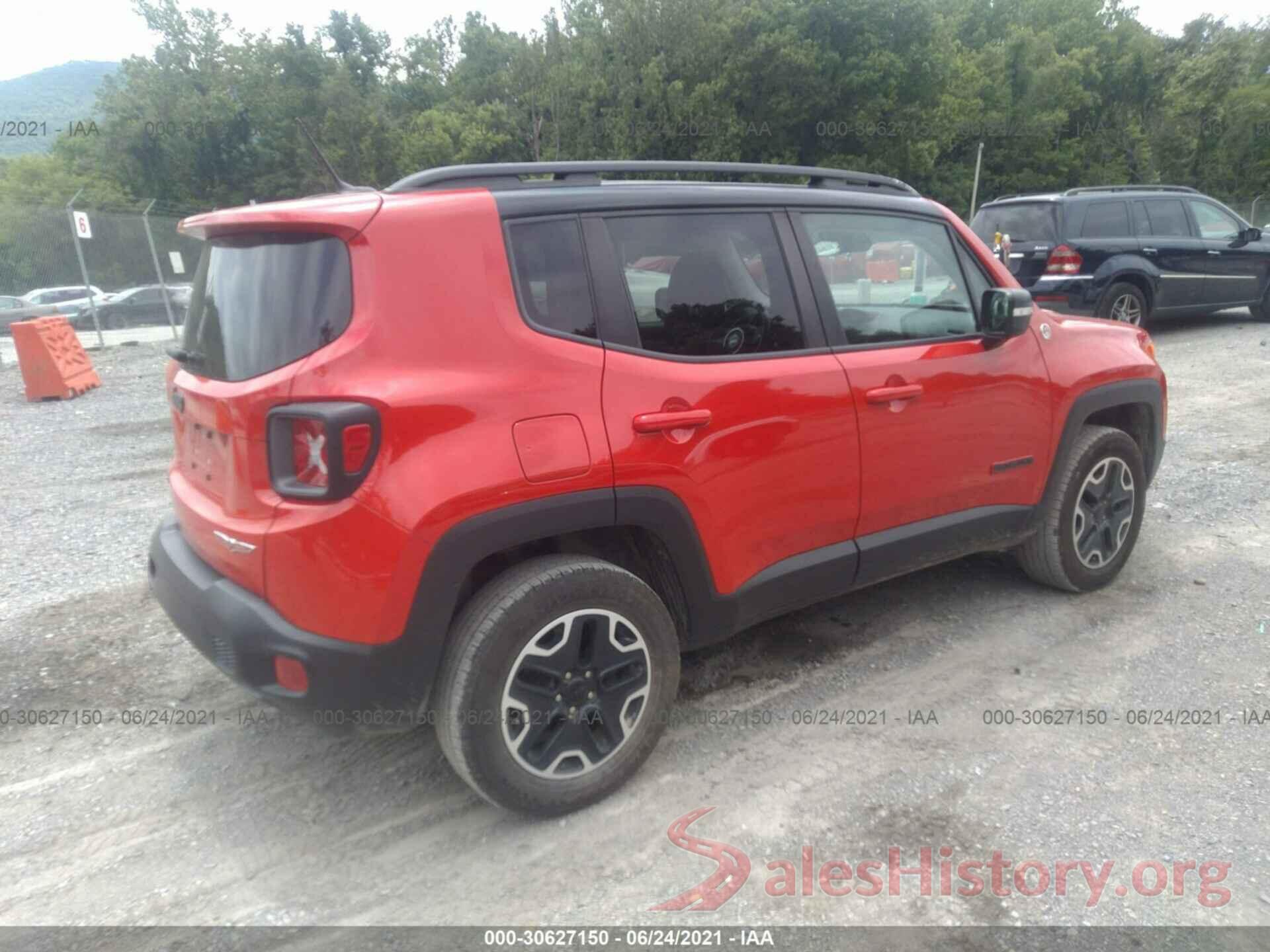 ZACCJBCT9GPD66426 2016 JEEP RENEGADE