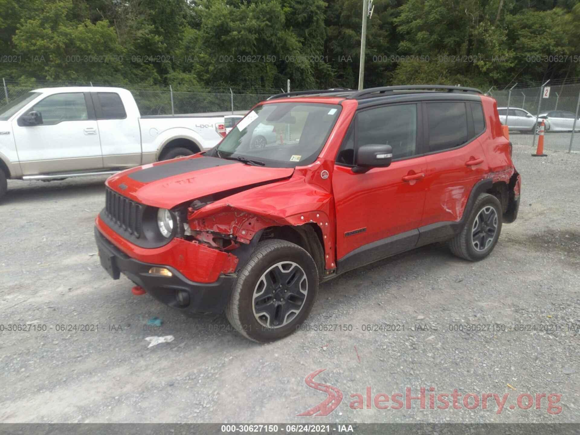 ZACCJBCT9GPD66426 2016 JEEP RENEGADE