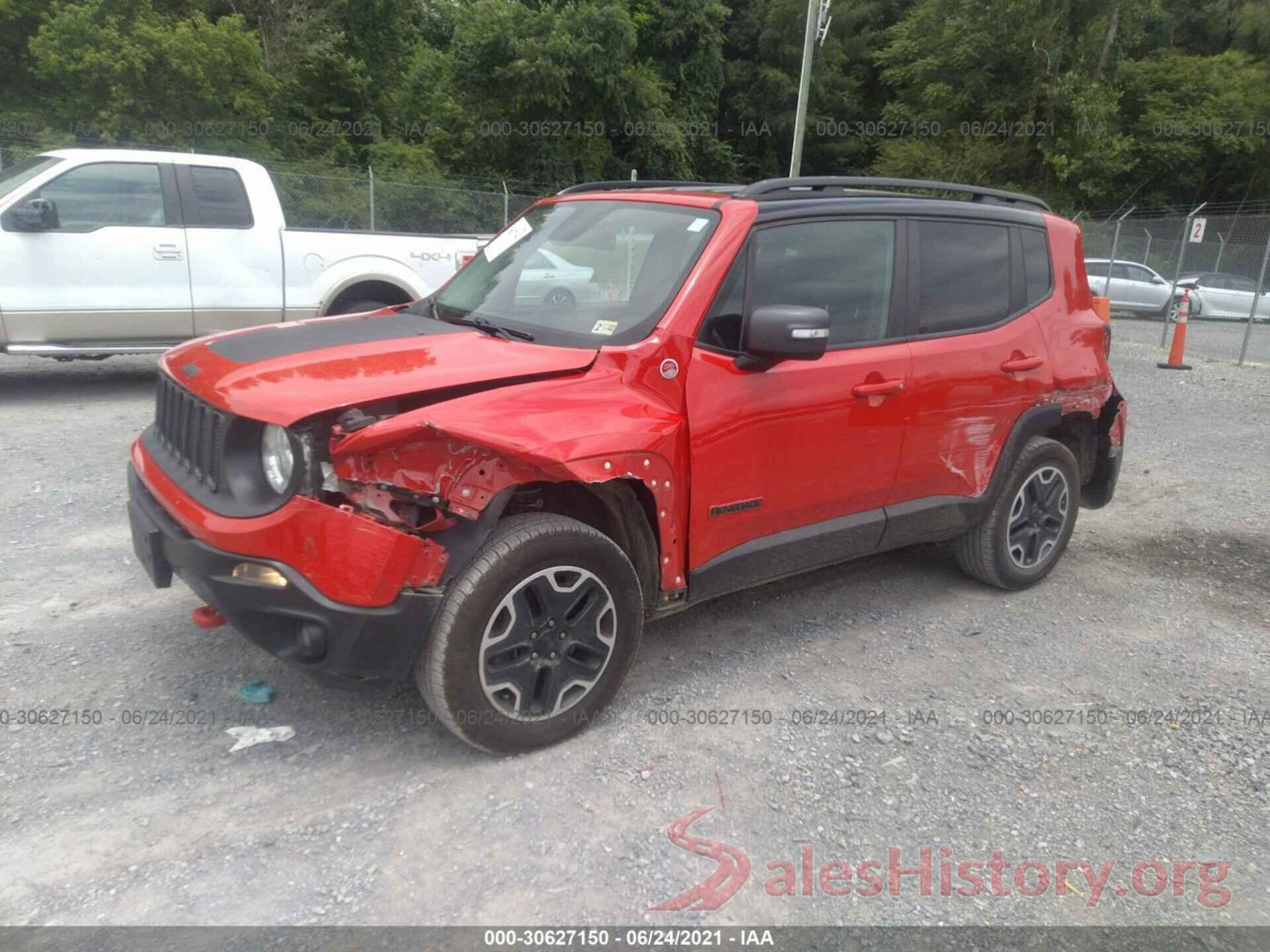 ZACCJBCT9GPD66426 2016 JEEP RENEGADE