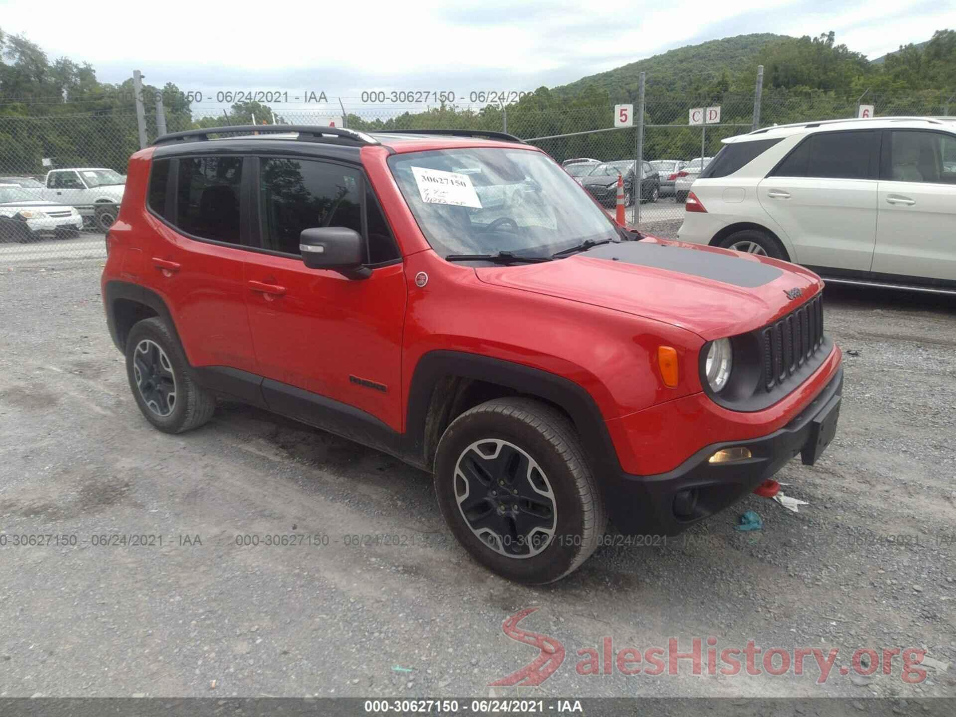 ZACCJBCT9GPD66426 2016 JEEP RENEGADE