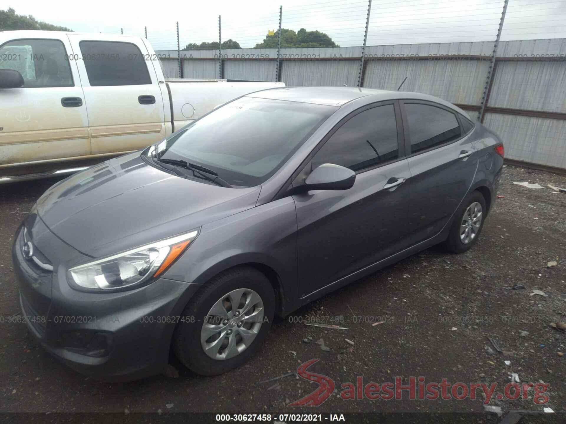 KMHCT4AE3GU093441 2016 HYUNDAI ACCENT