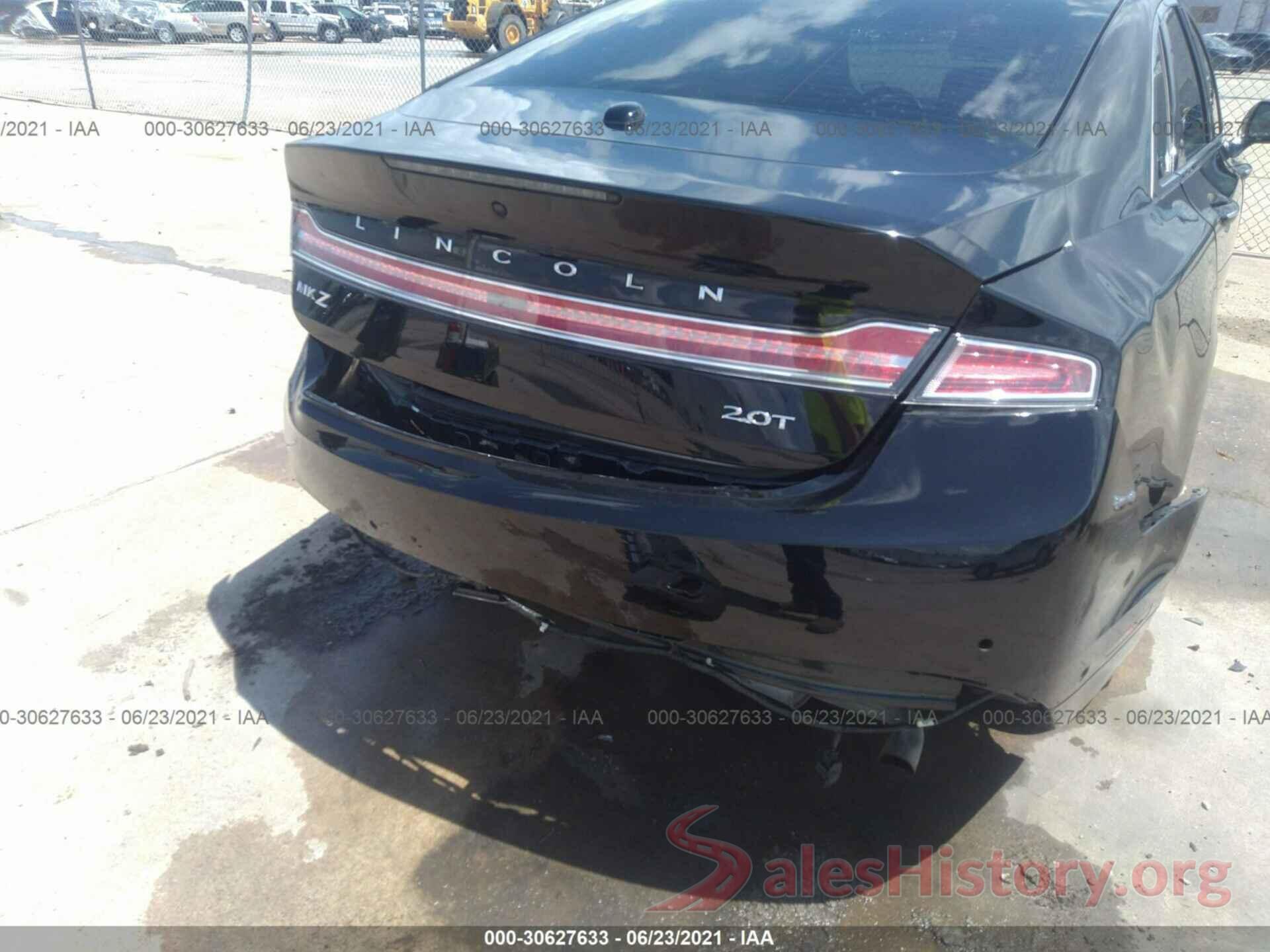 3LN6L5E92KR608560 2019 LINCOLN MKZ