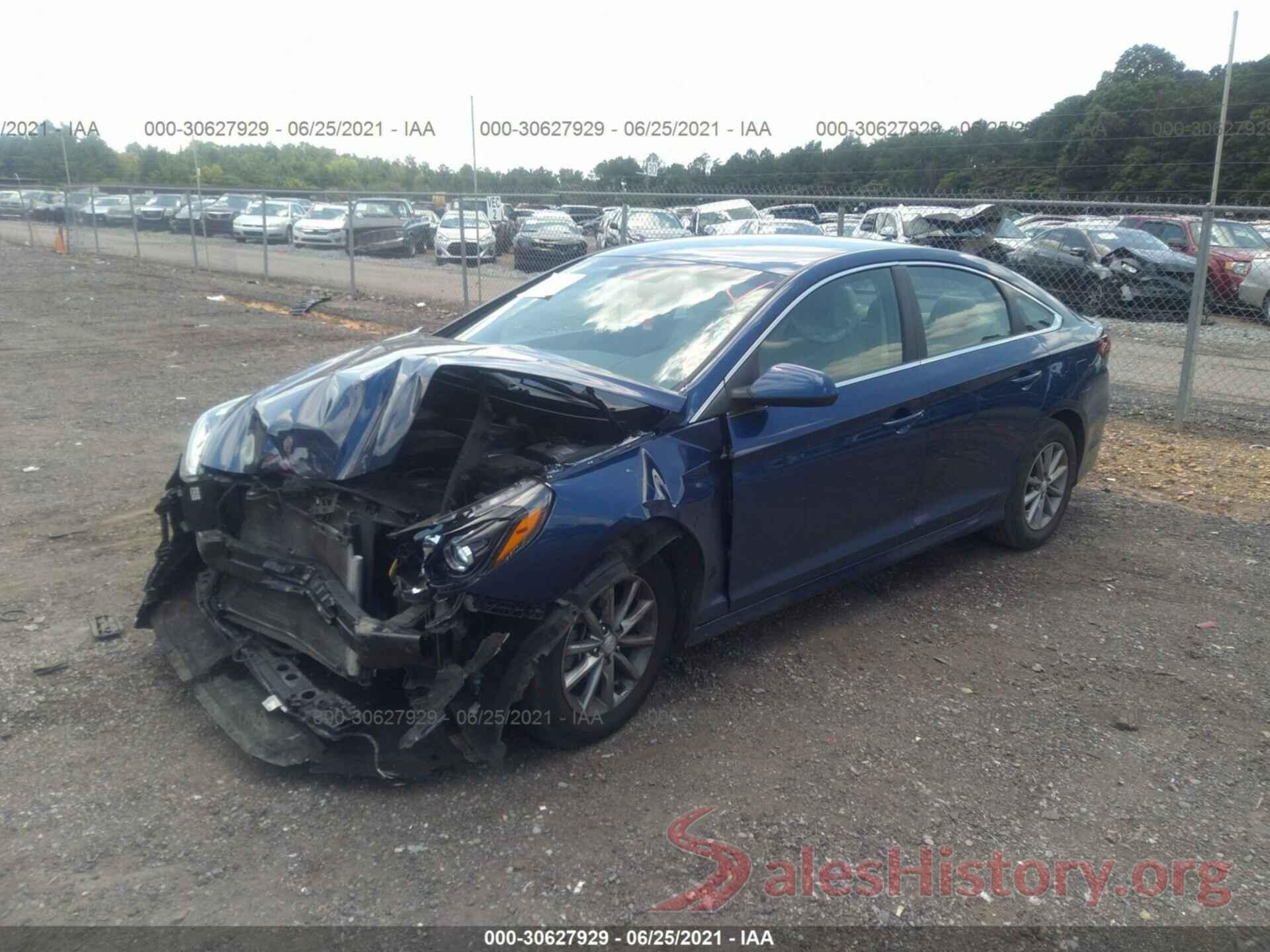 5NPE24AF1KH760809 2019 HYUNDAI SONATA