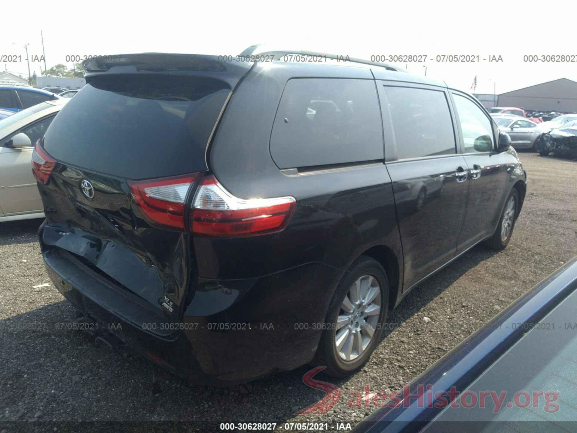 5TDDK3DC4GS140223 2016 TOYOTA SIENNA