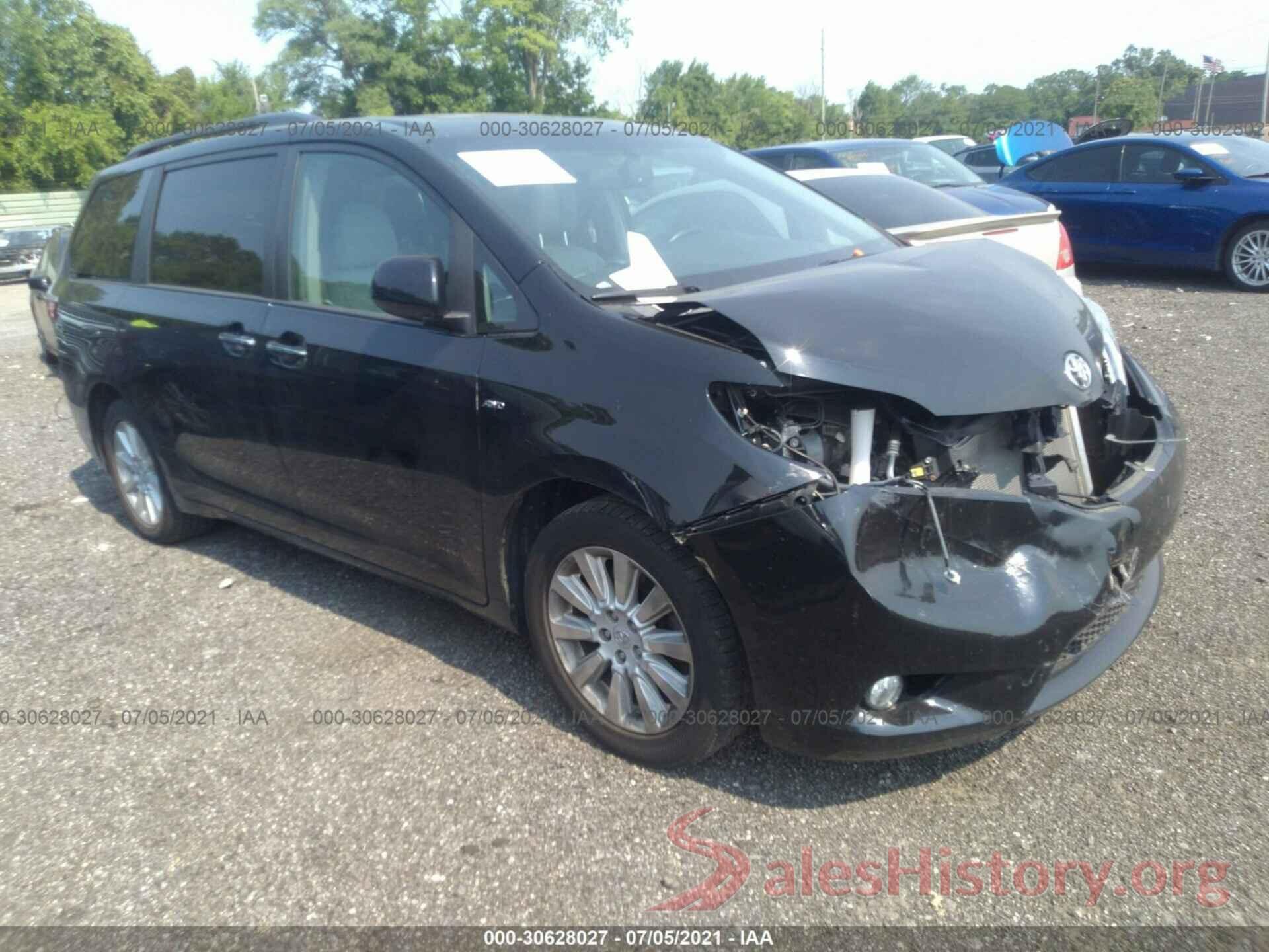 5TDDK3DC4GS140223 2016 TOYOTA SIENNA