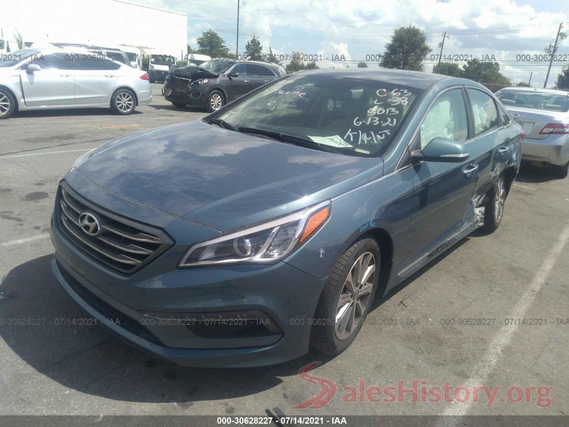 5NPE34AF0HH465013 2017 HYUNDAI SONATA