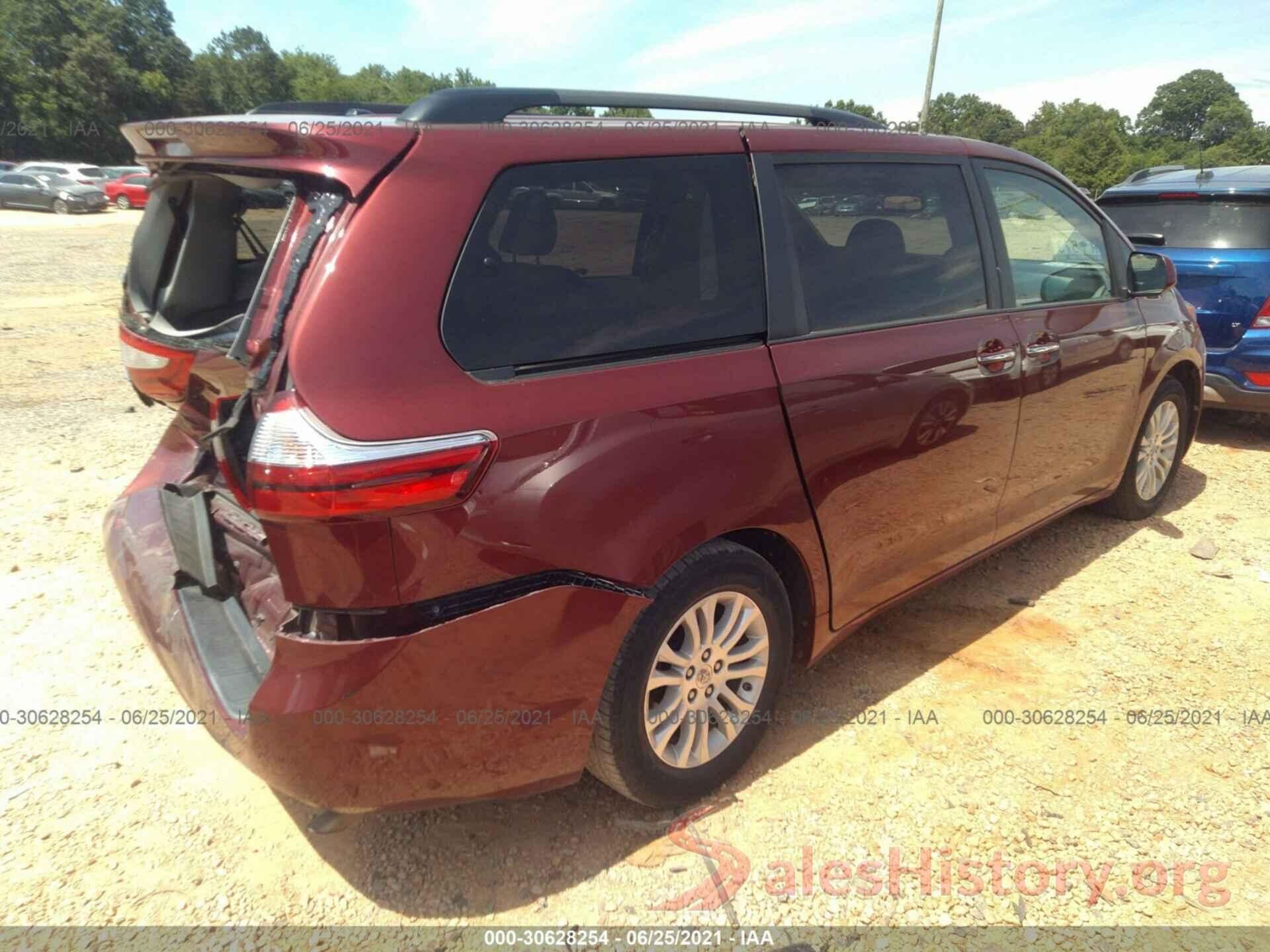 5TDYK3DC8GS697024 2016 TOYOTA SIENNA