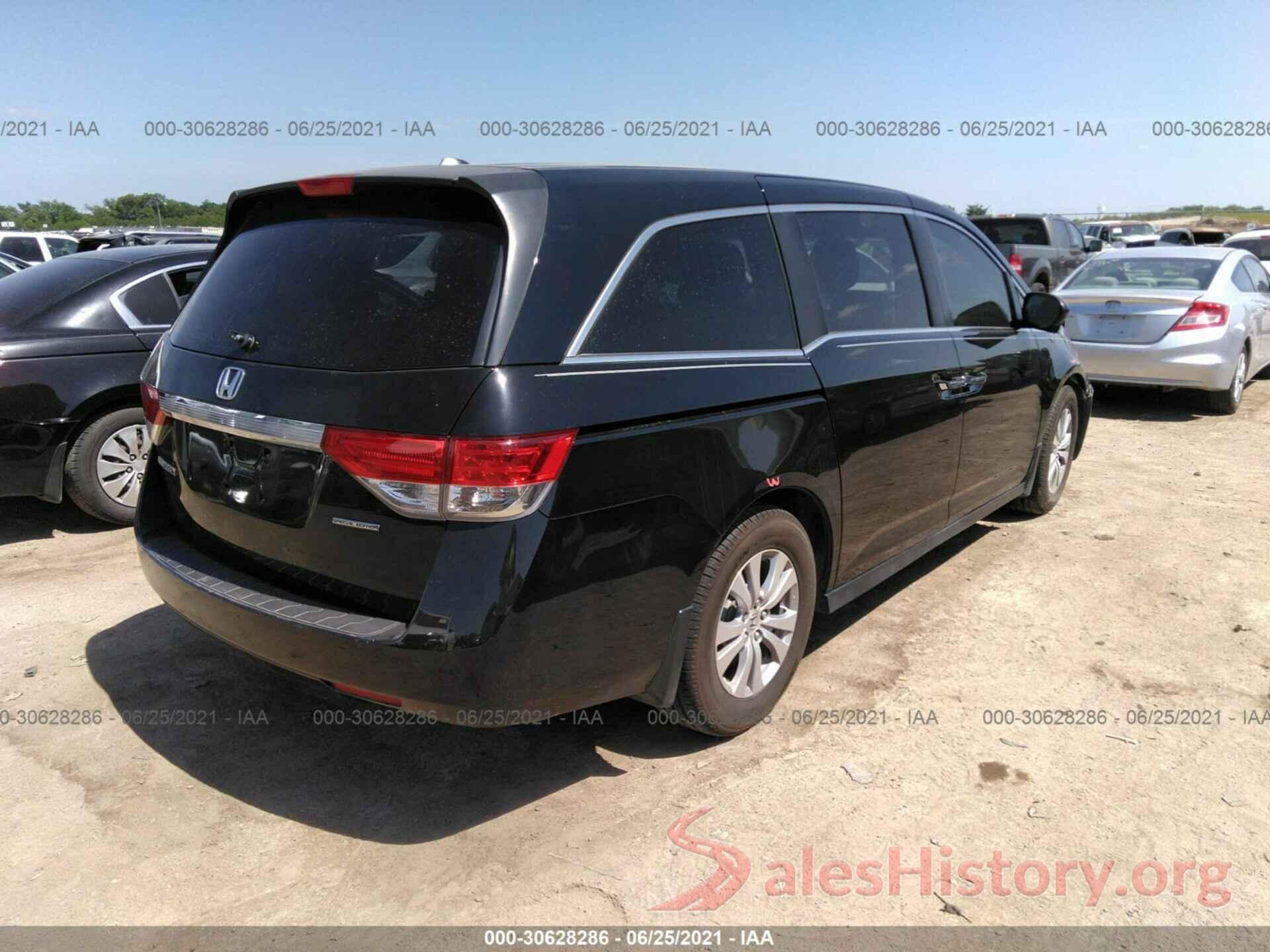 5FNRL5H34GB139585 2016 HONDA ODYSSEY