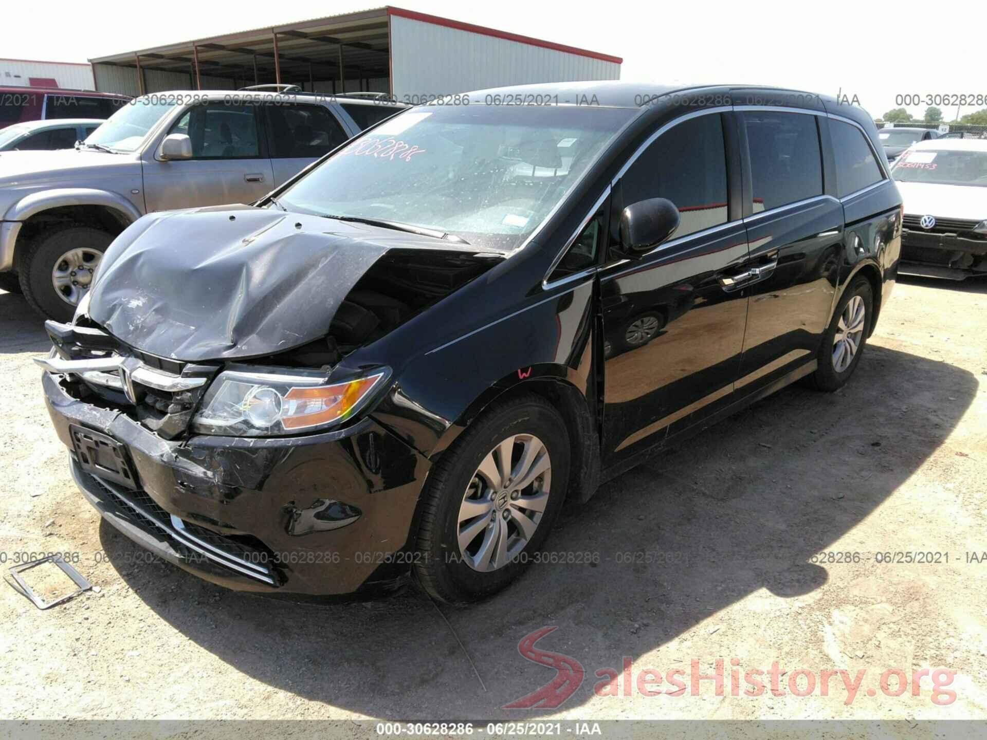 5FNRL5H34GB139585 2016 HONDA ODYSSEY