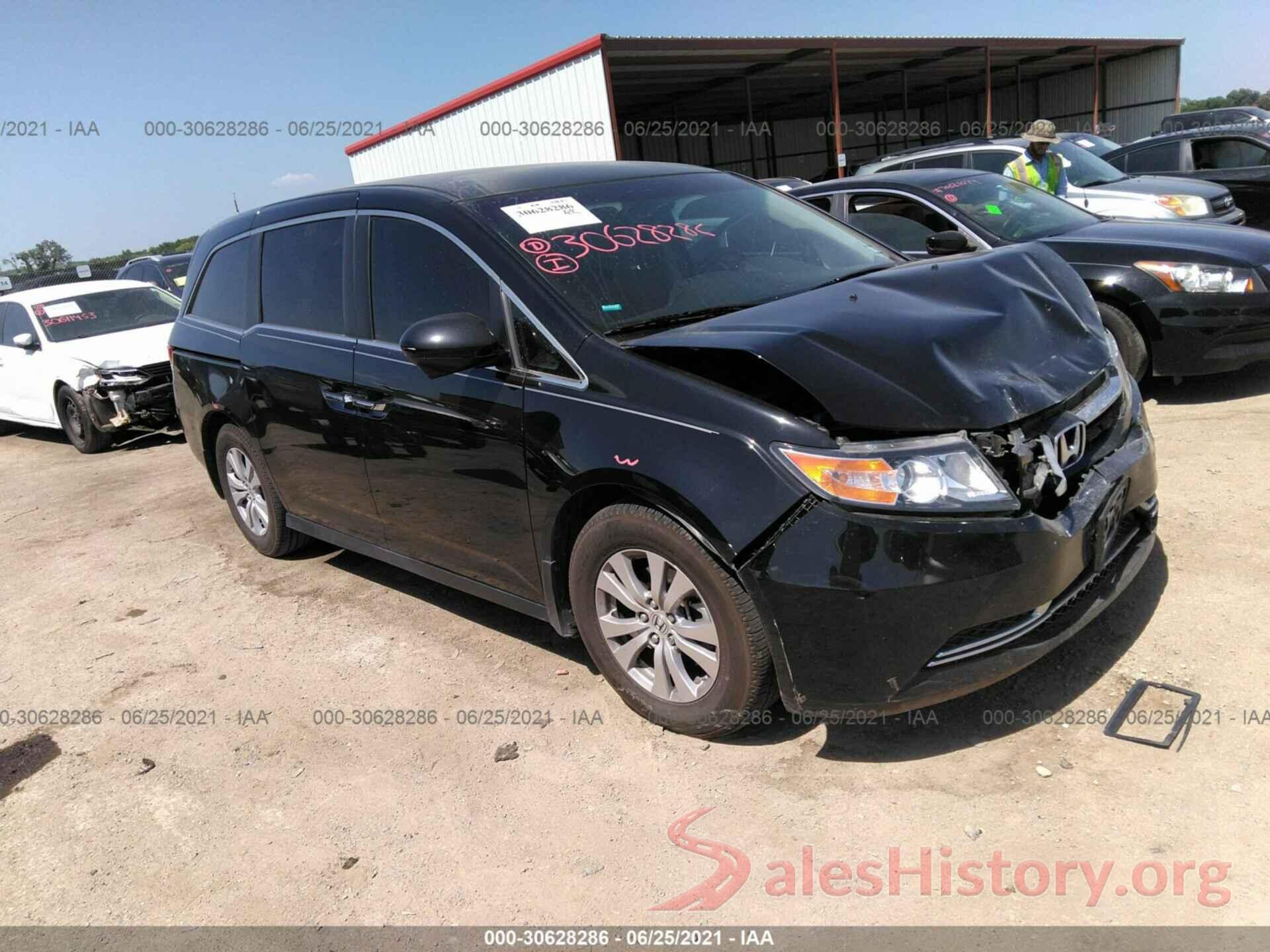 5FNRL5H34GB139585 2016 HONDA ODYSSEY