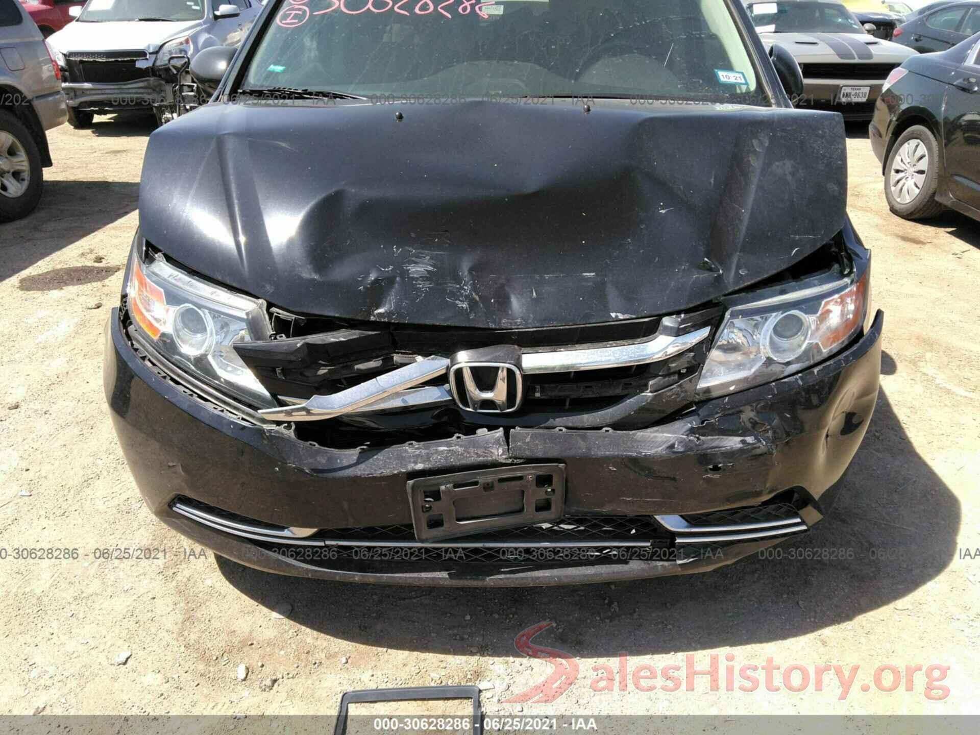 5FNRL5H34GB139585 2016 HONDA ODYSSEY