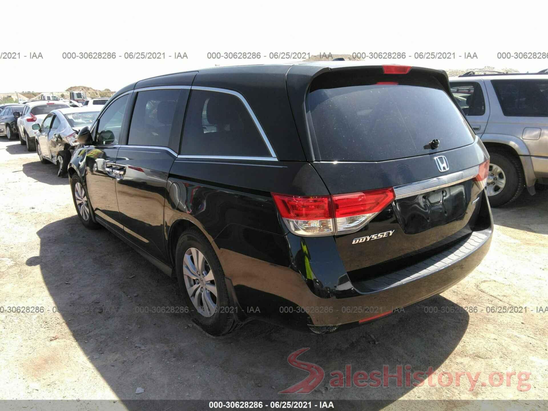 5FNRL5H34GB139585 2016 HONDA ODYSSEY