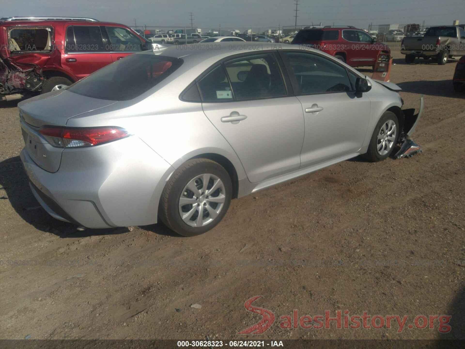 5YFEPMAE8MP209520 2021 TOYOTA COROLLA