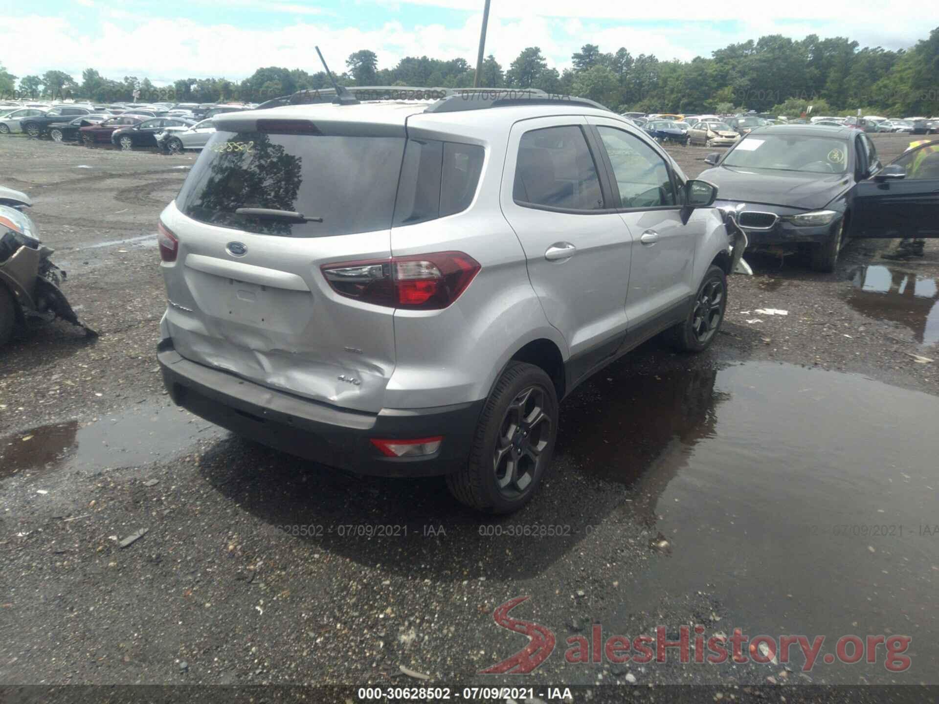 MAJ6P1CL3JC165743 2018 FORD ECOSPORT