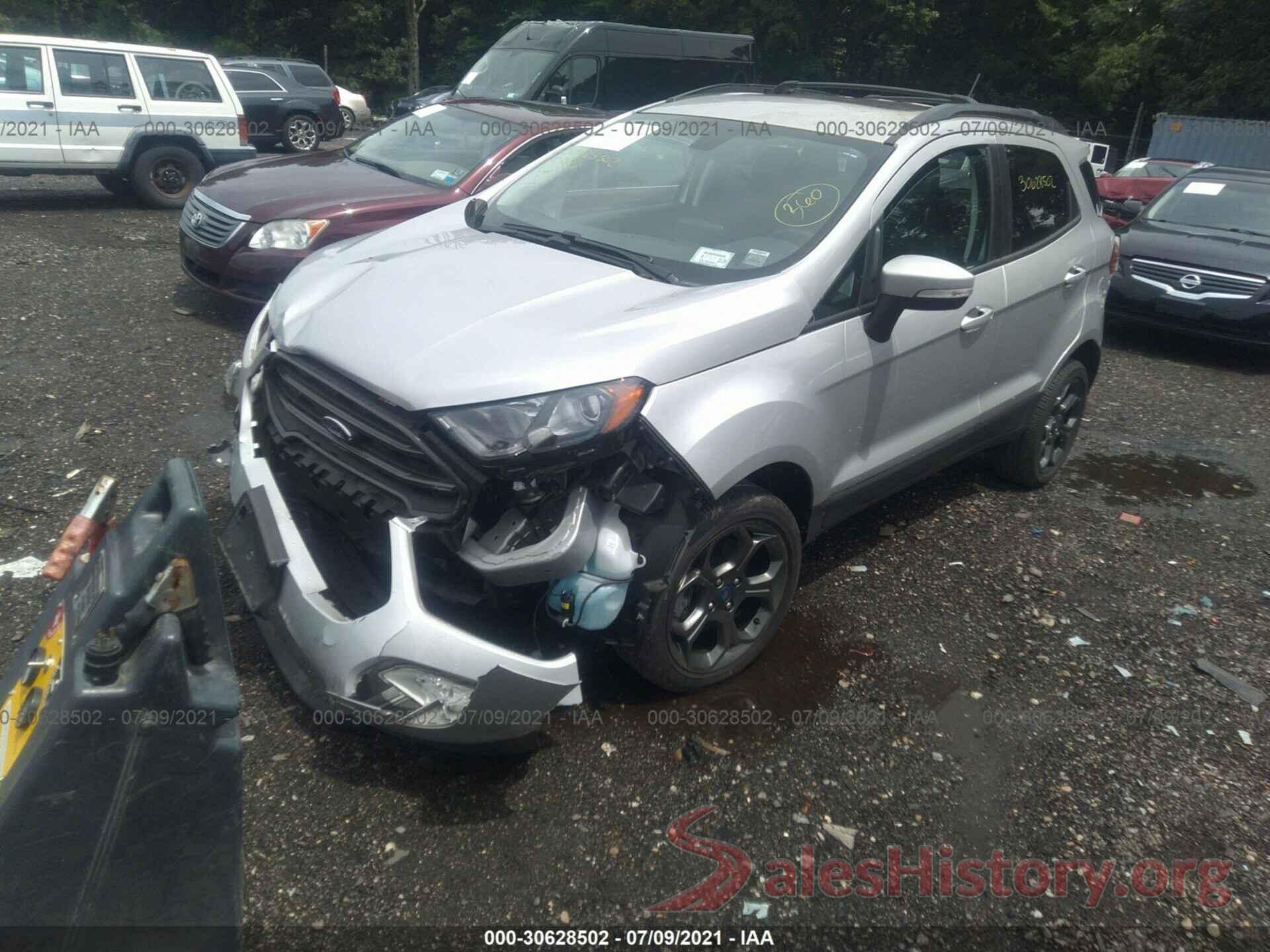 MAJ6P1CL3JC165743 2018 FORD ECOSPORT