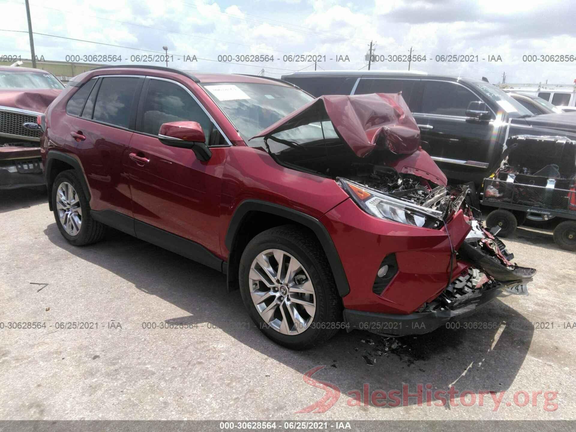 2T3C1RFVXLW083907 2020 TOYOTA RAV4