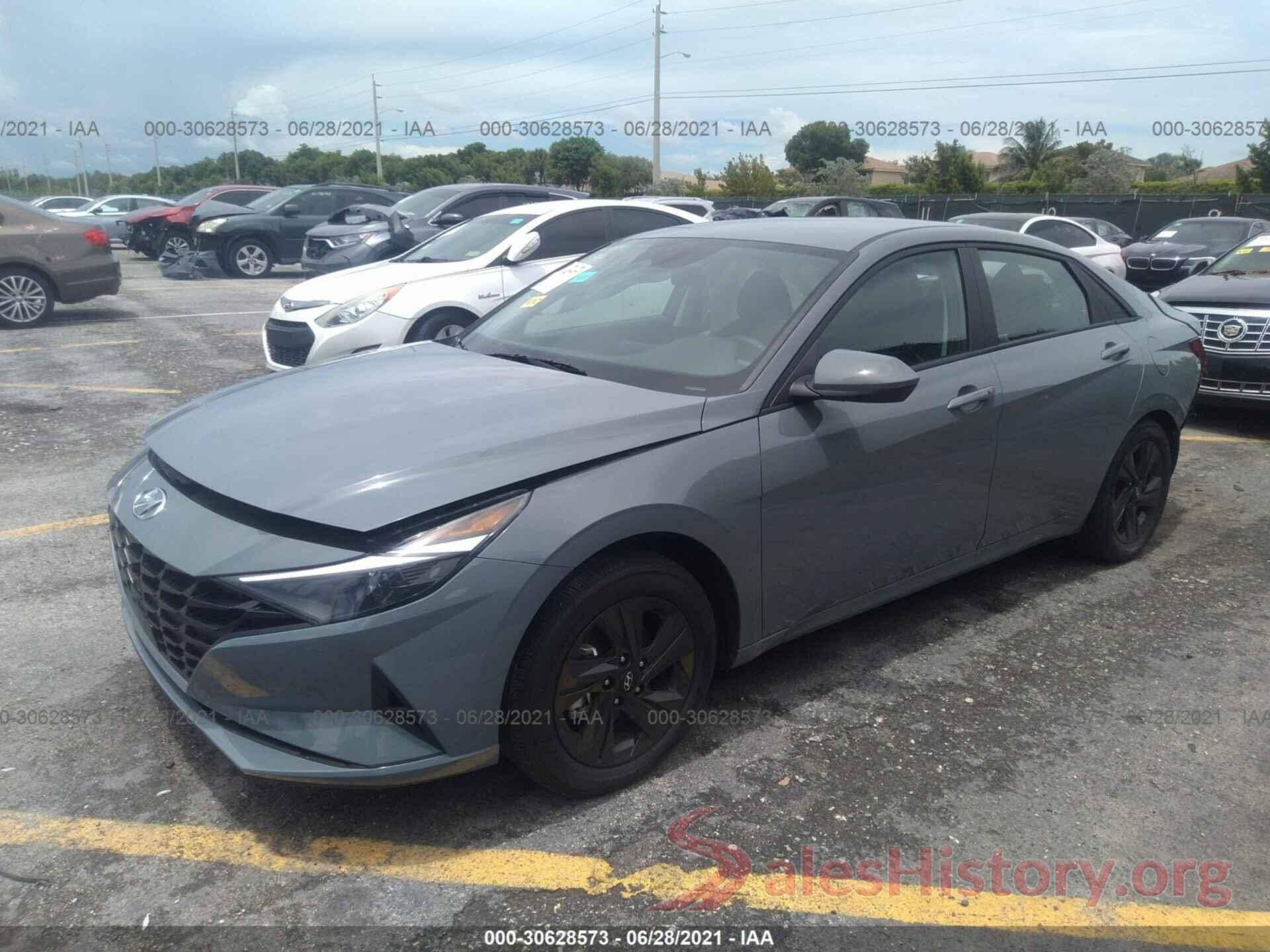 KMHLS4AG0MU096166 2021 HYUNDAI ELANTRA