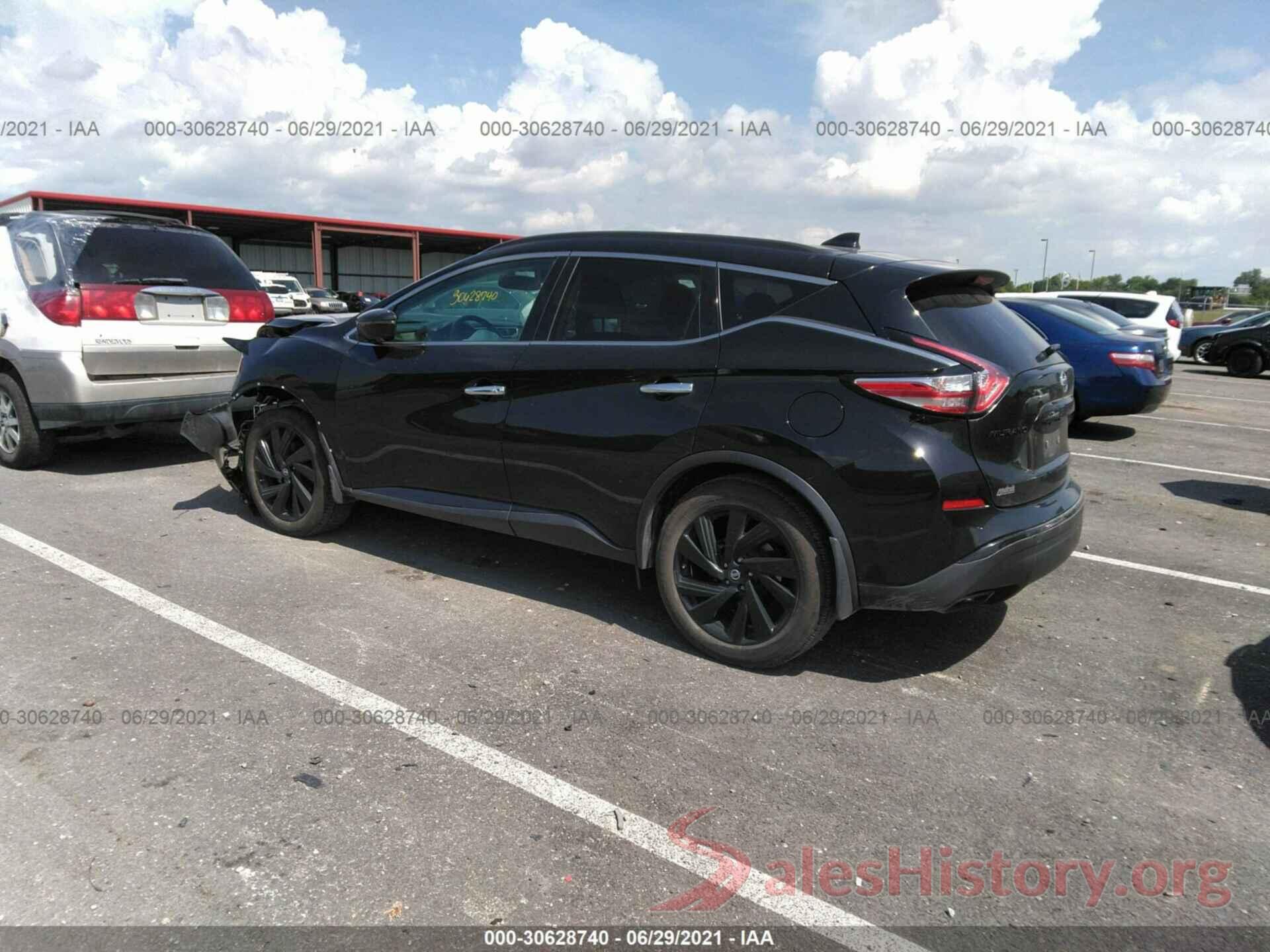 5N1AZ2MH5JN114419 2018 NISSAN MURANO