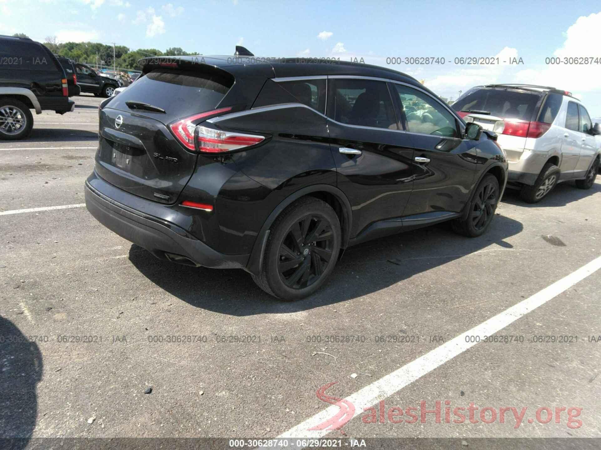 5N1AZ2MH5JN114419 2018 NISSAN MURANO